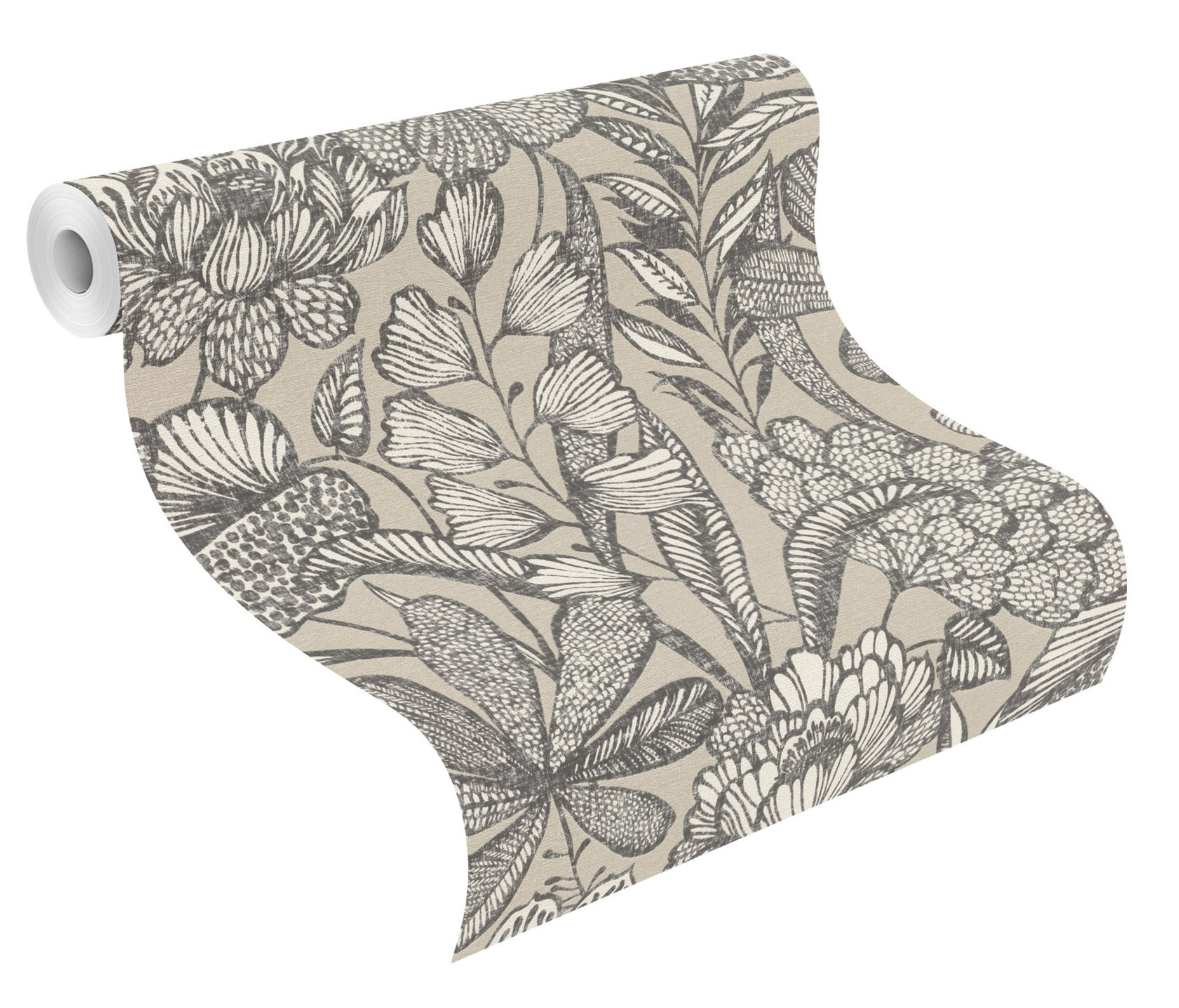 Rasch Vliestapete Lirico Blumen 555332