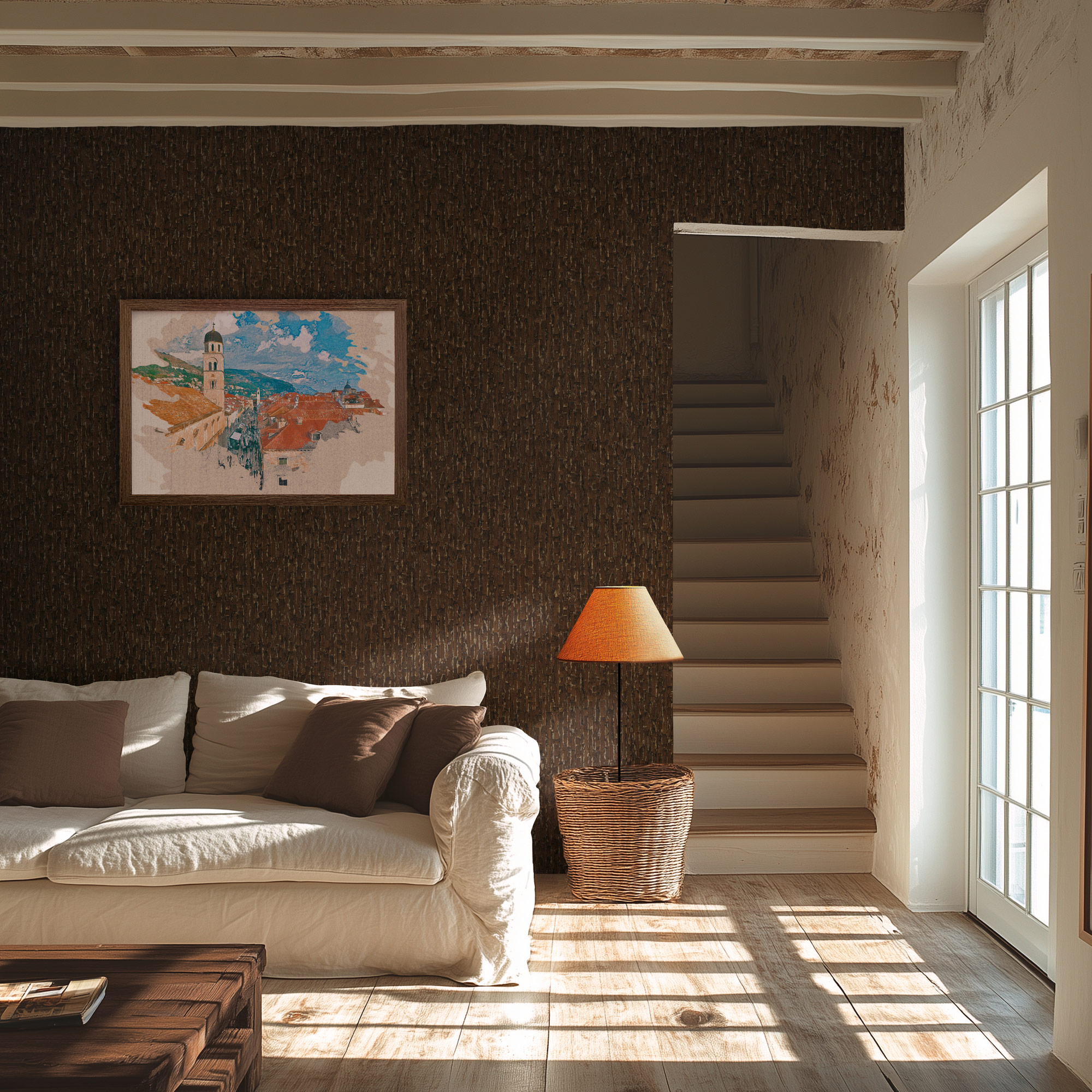 AS Vliestapete MS Hot Spots Modern Braun 786666