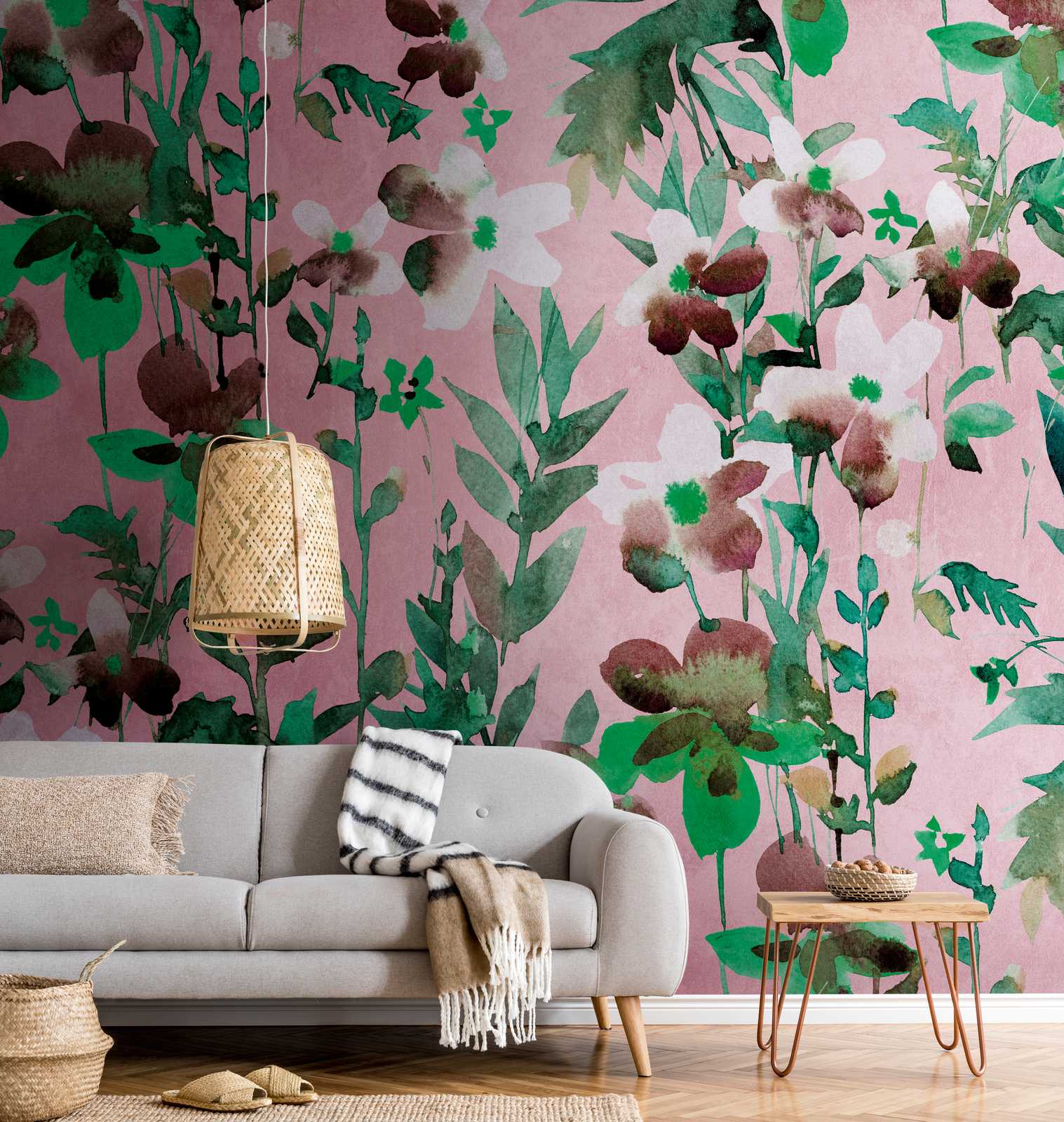 Livingwalls Vliestapete The Wall Blume 382731