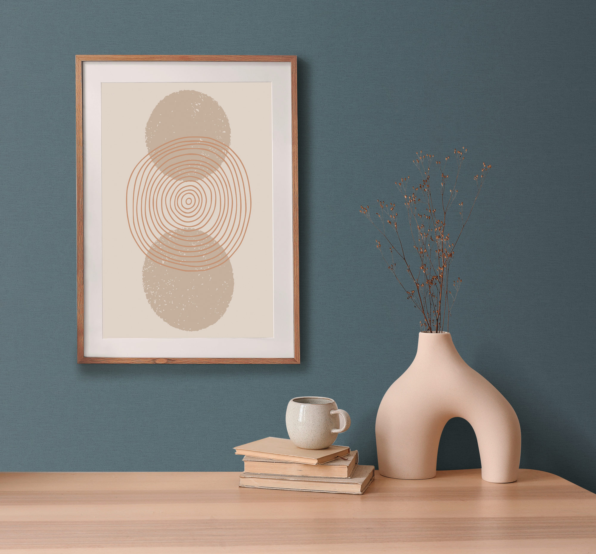 AS Vliestapete PintWalls 3 Unitapete Blau 371783