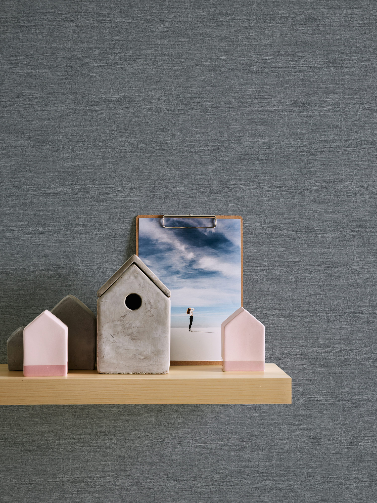 Livingwalls Vliestapete Stories of Life Struktur Grau 396482