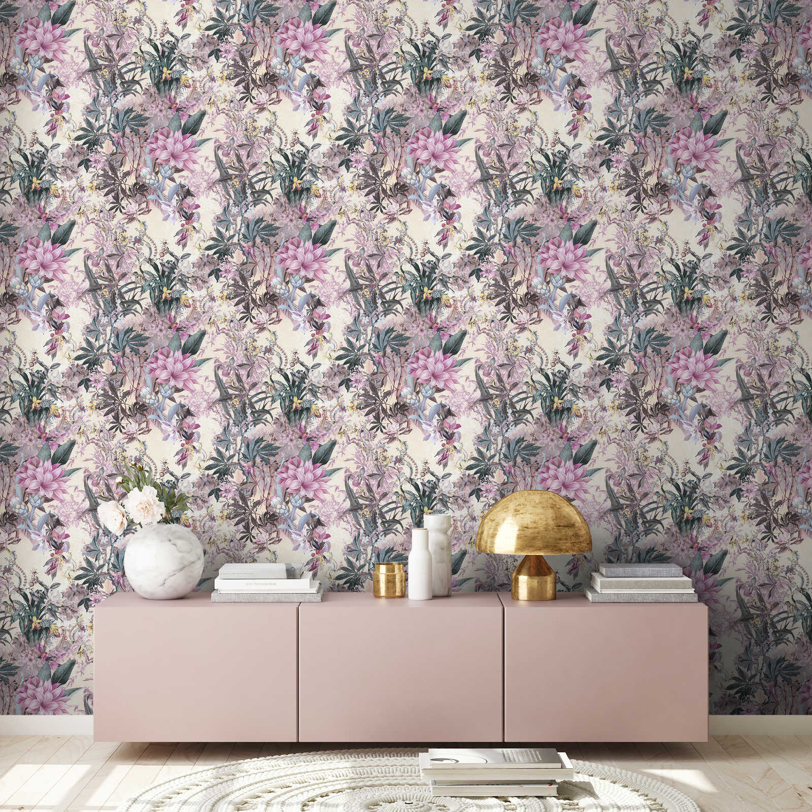 AS Création Vliestapete Dream Flowery Floral 381774