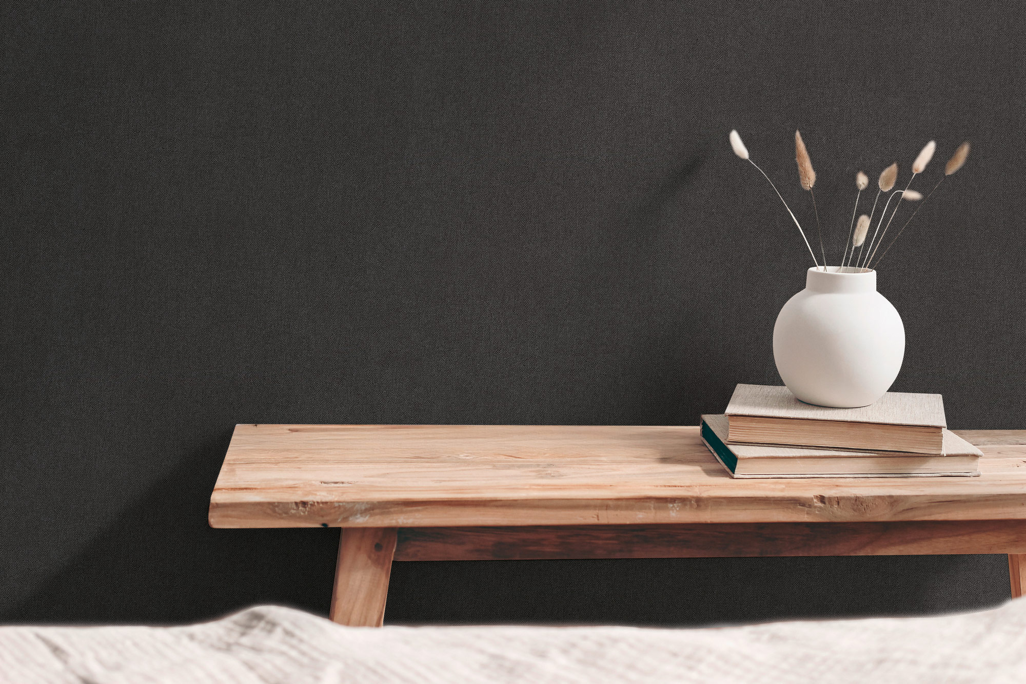 AS Vliestapete Hygge 3 Uni Grau 790983