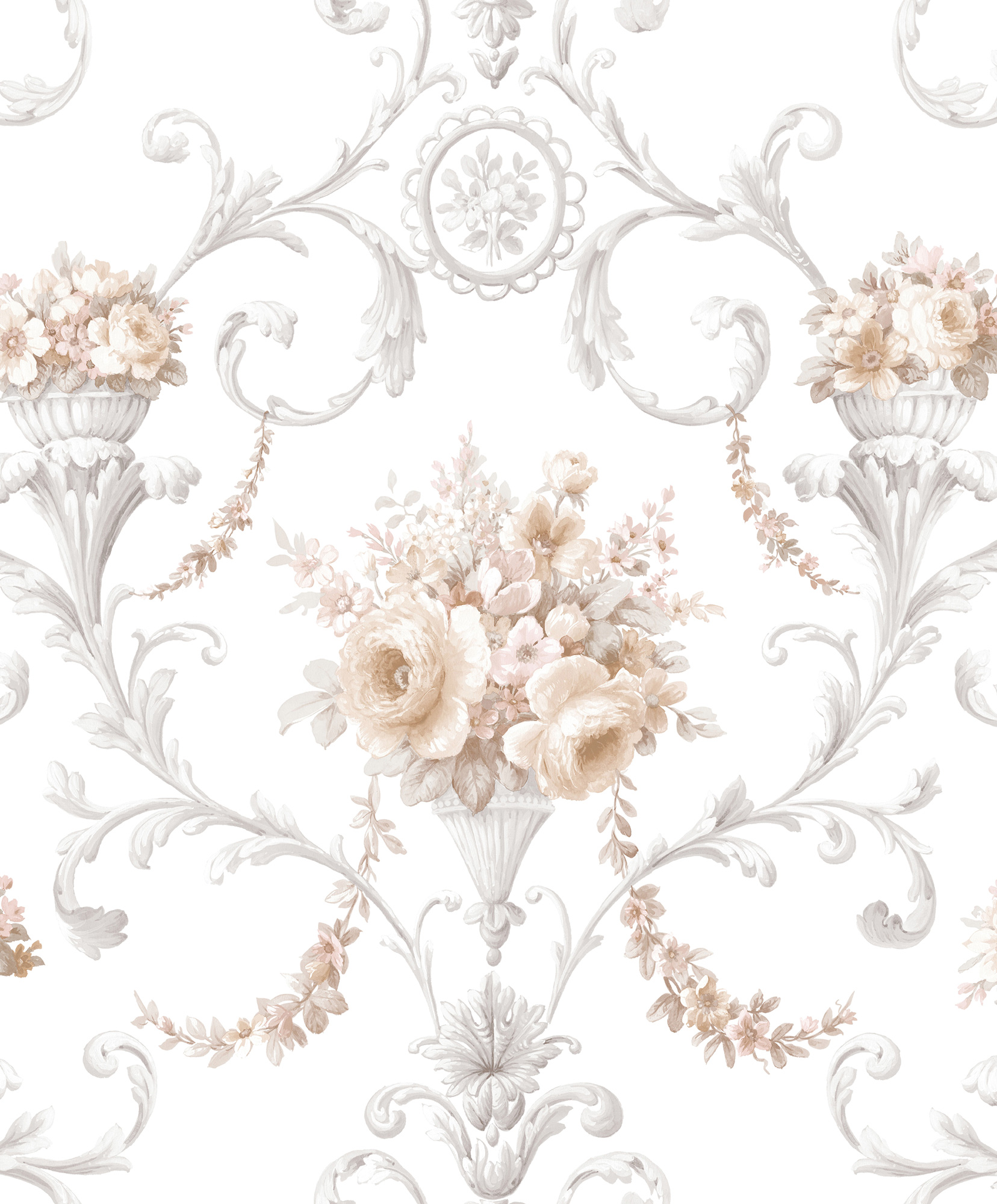 Essener Vliestapete Classic Silks 4 Blumen CI38229 Essener Vliestapete Classic Silks 4 Blumen CI38229
