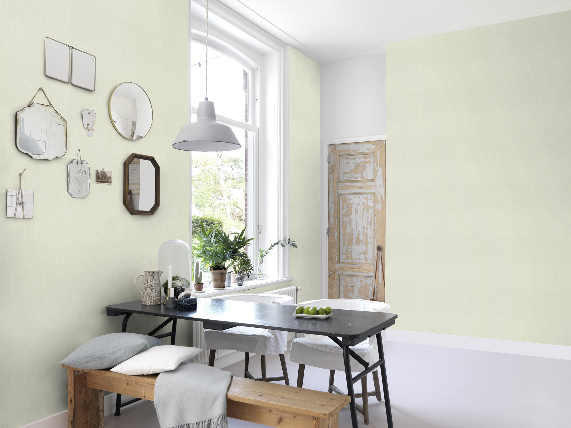 Rasch Vliestapete Florentine 4 Leinenoptik 484786