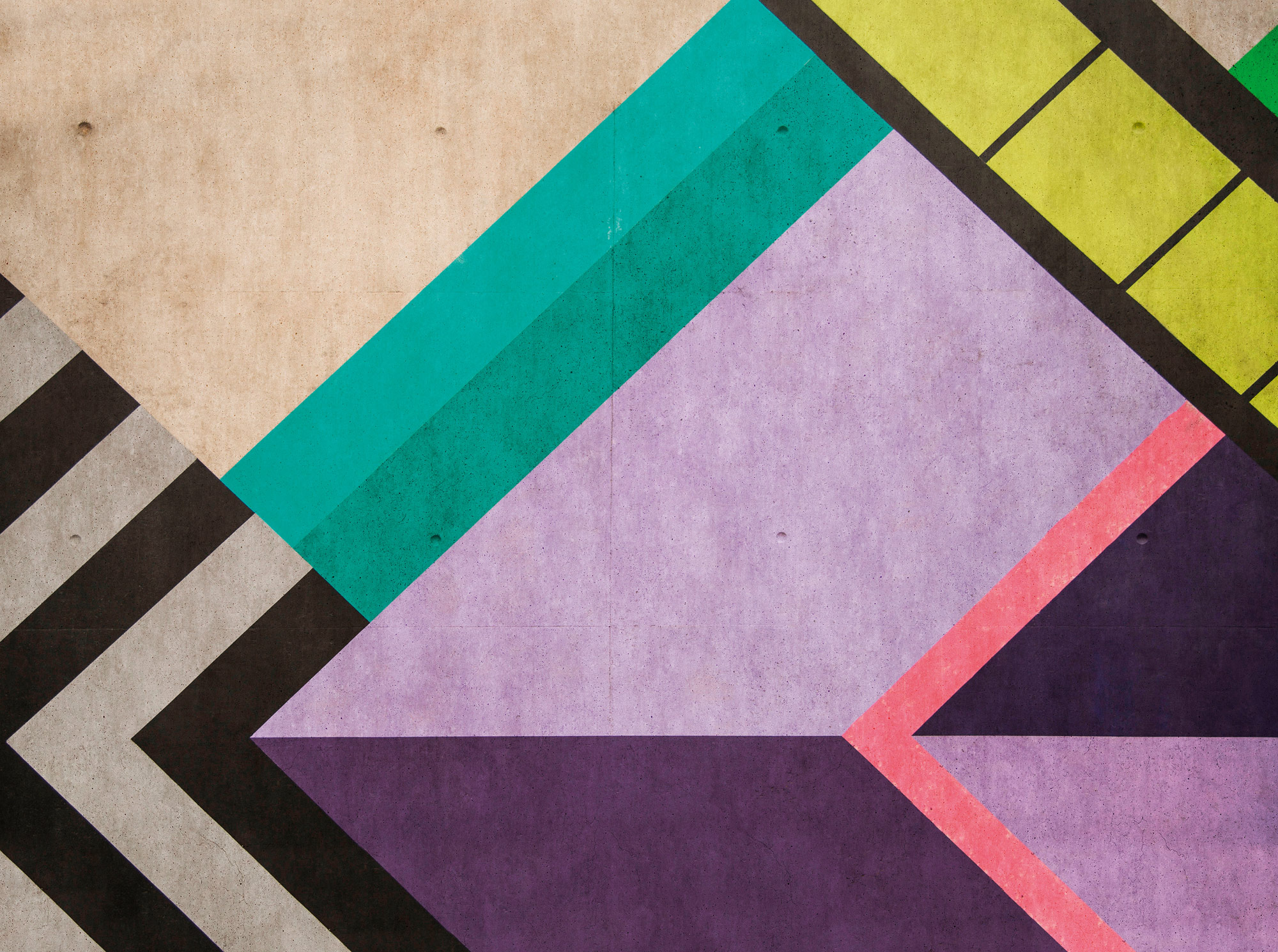 Livingwalls Vliestapete The Wall 3 Grafisch 399131