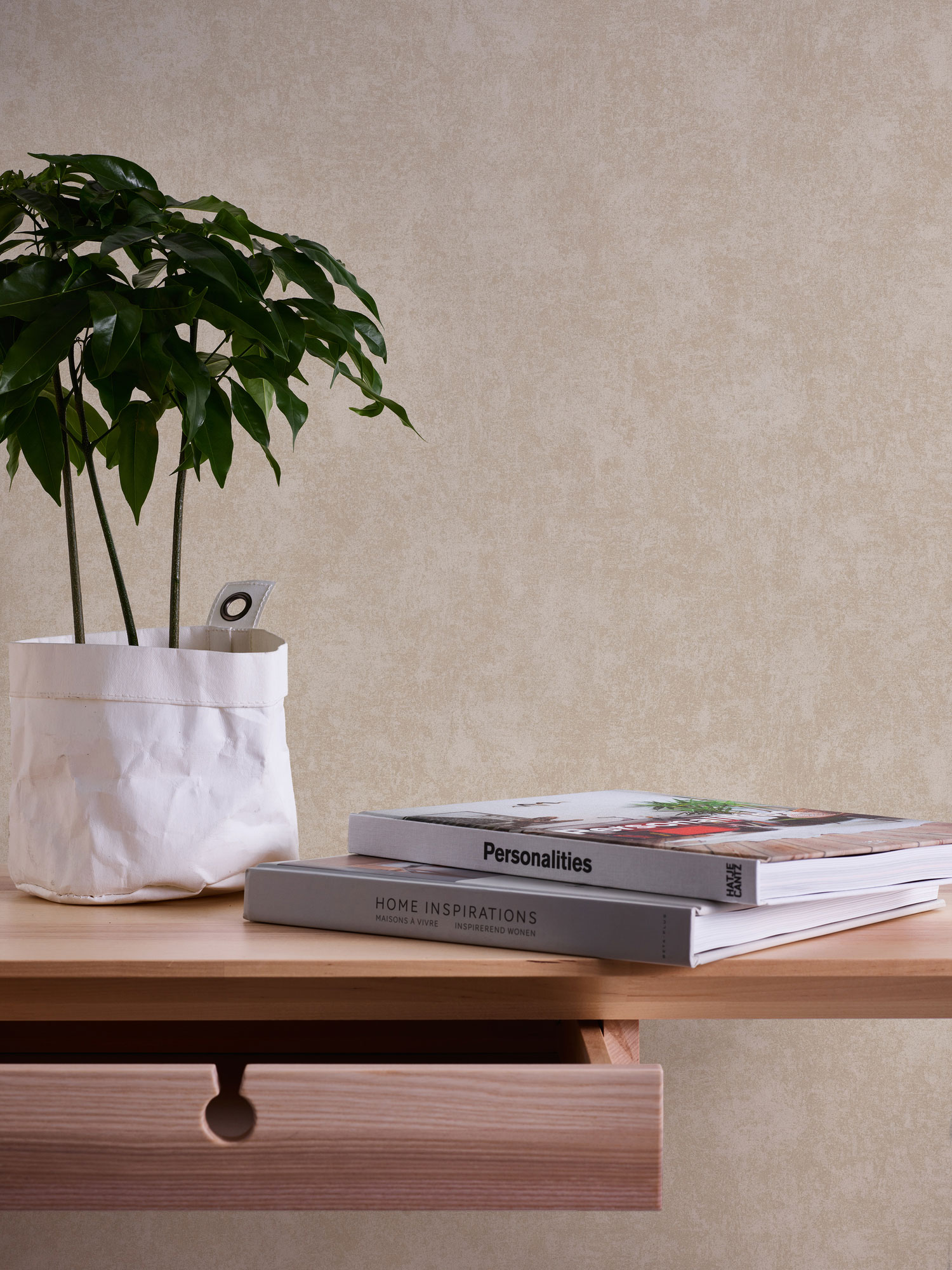 Livingwalls Vliestapete Premium Wall 2 einfarbig 389699