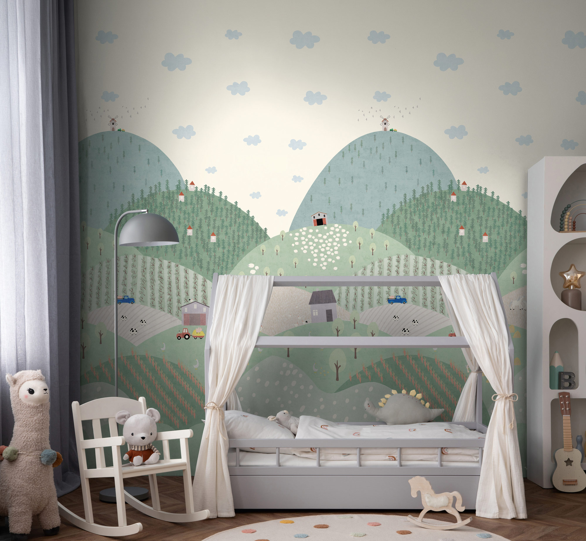 AS Fototapete Kids Studio Kinder Grün 792892