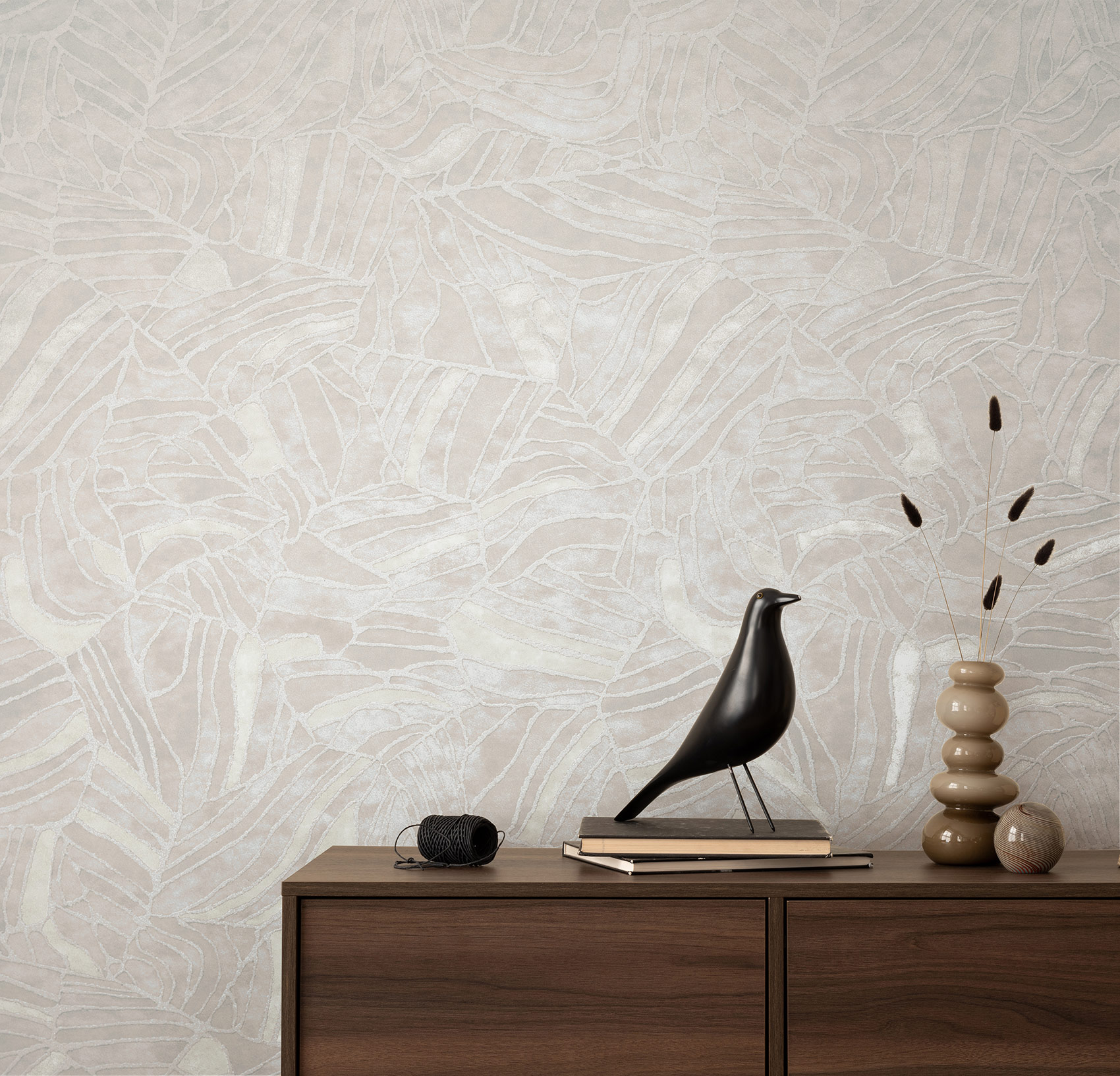 Hohenberger Vliestapete Glasperlen Yuuma Tori 81404