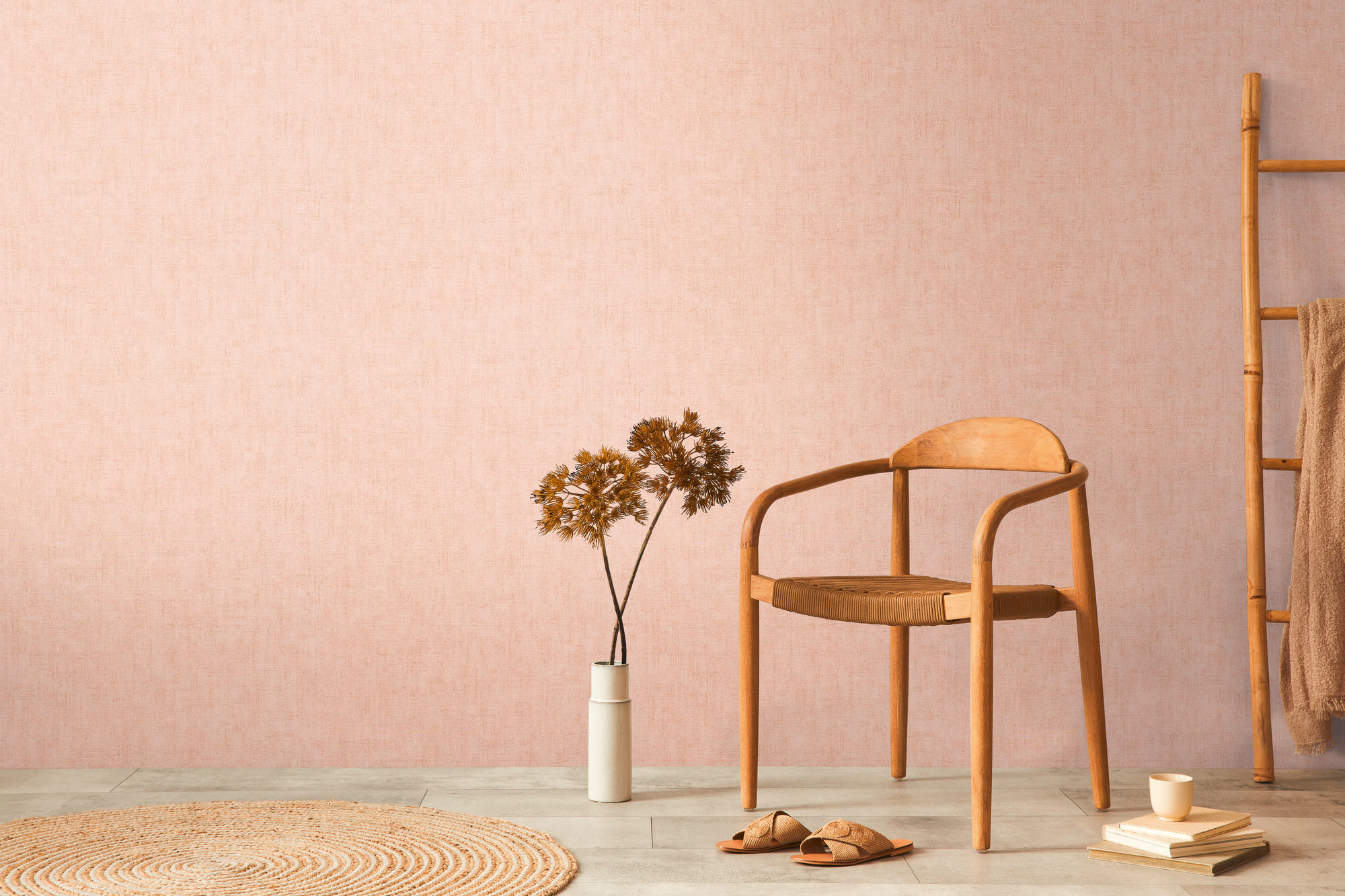 AS Vliestapete CosmoLiving Uni Rosa 791098