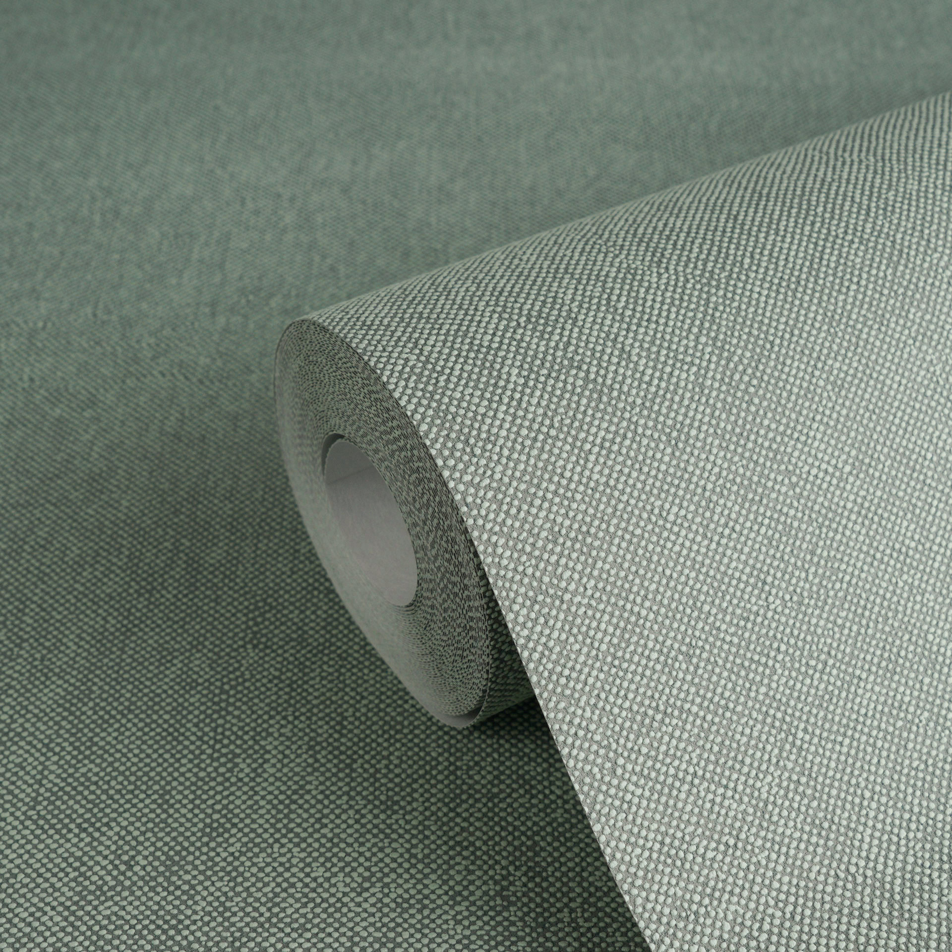 AS Vliestapete Hygge 3 Uni Grün 790974