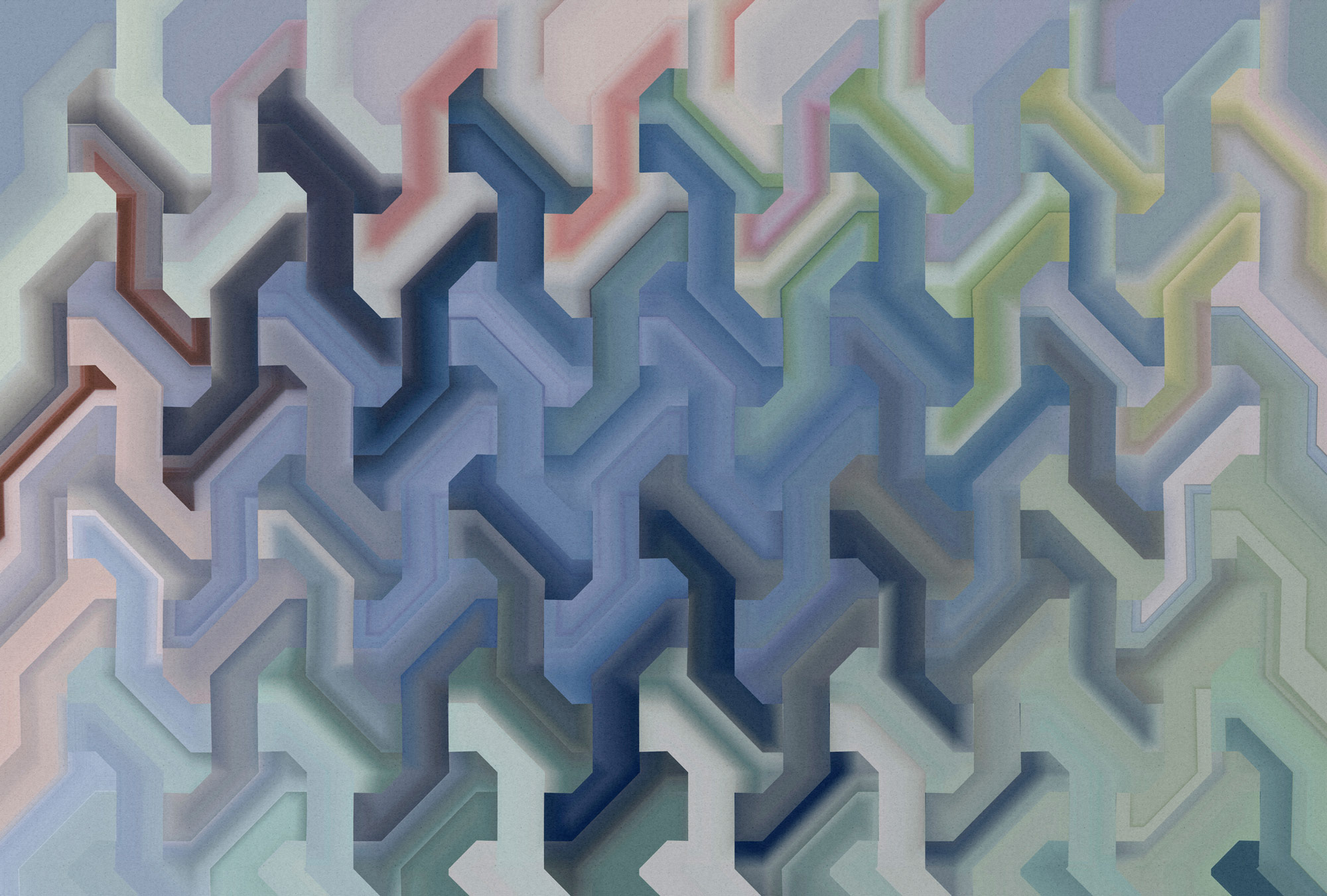 AS Fototapete Walls by Patel 5 3D Blau DD135101