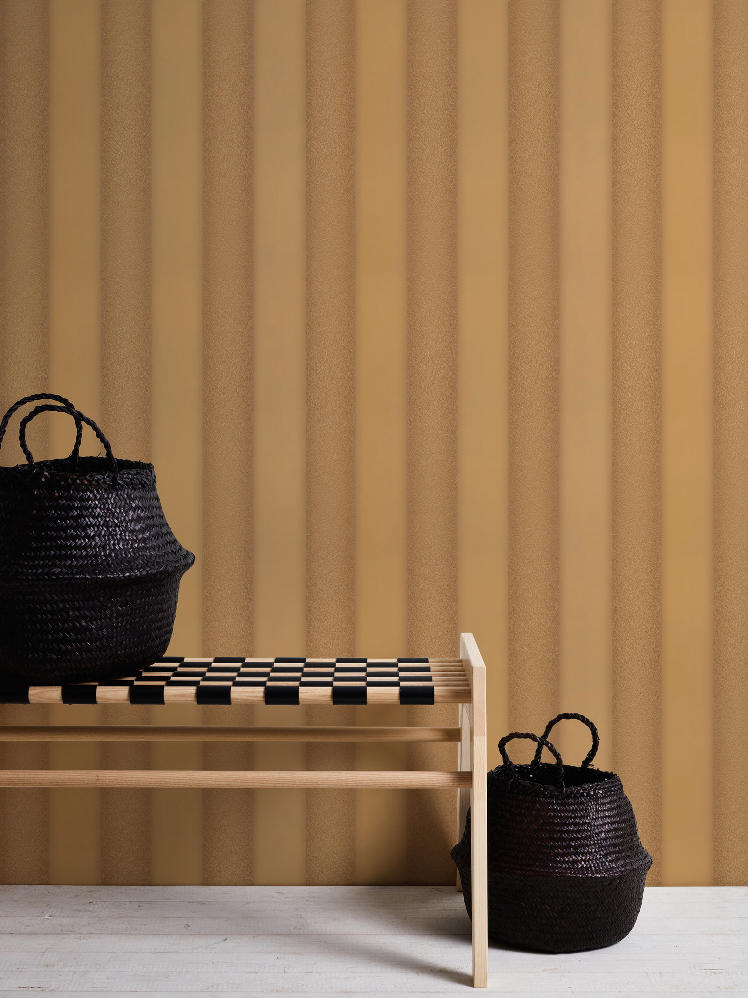 AS Création Vliestapete Versace Streifentapete Gold 935463