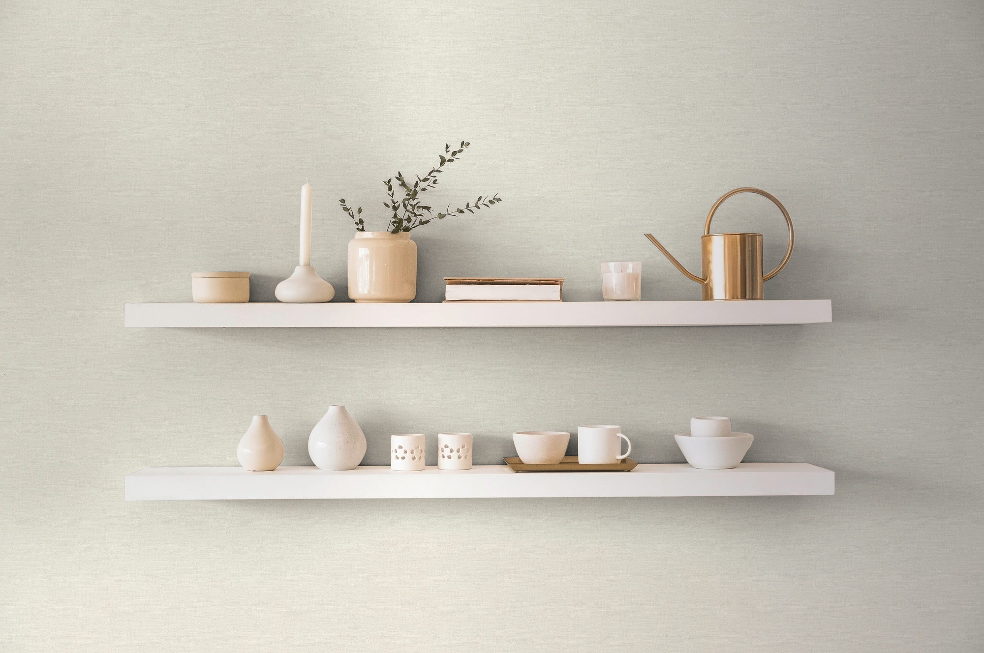 AS Vliestapete PintWalls 3 Unitapete Creme 306881