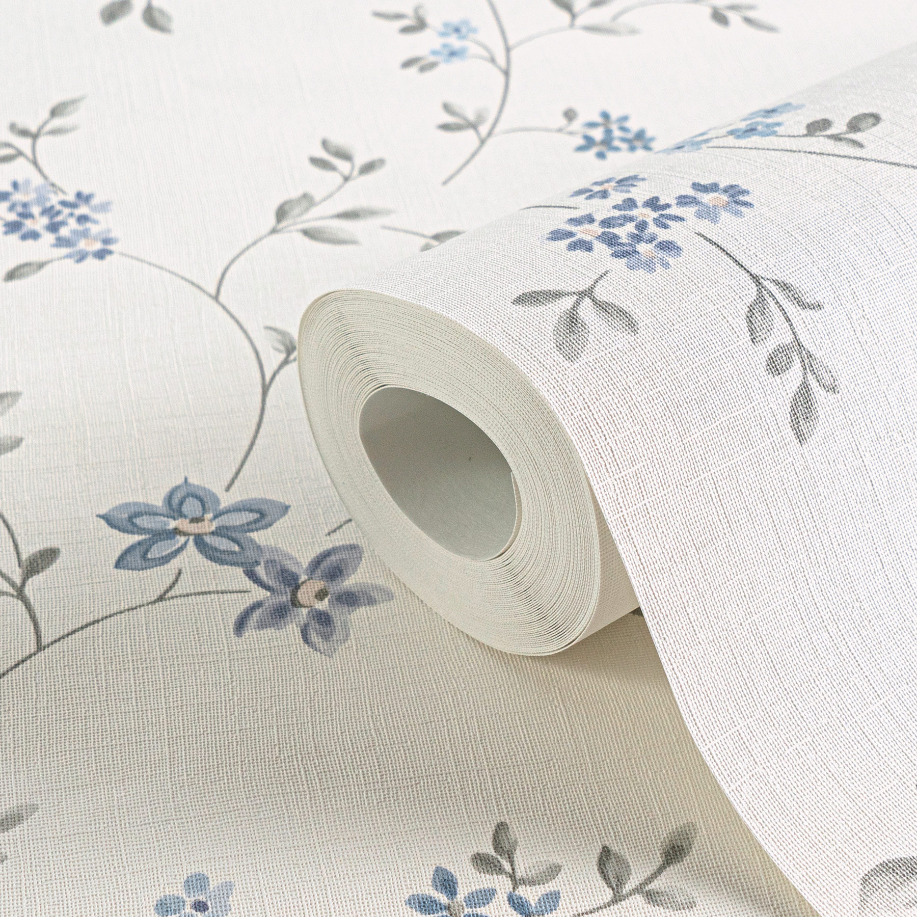 AS Vliestapete Maison Charme Blümchen creme 390713