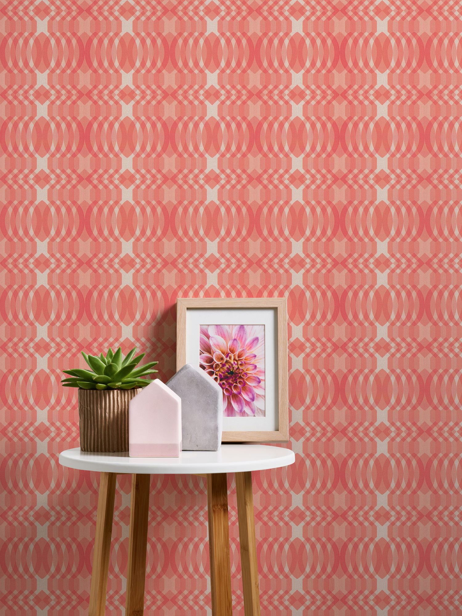 AS Creation Vliestapete Retro Chic Rot 395344