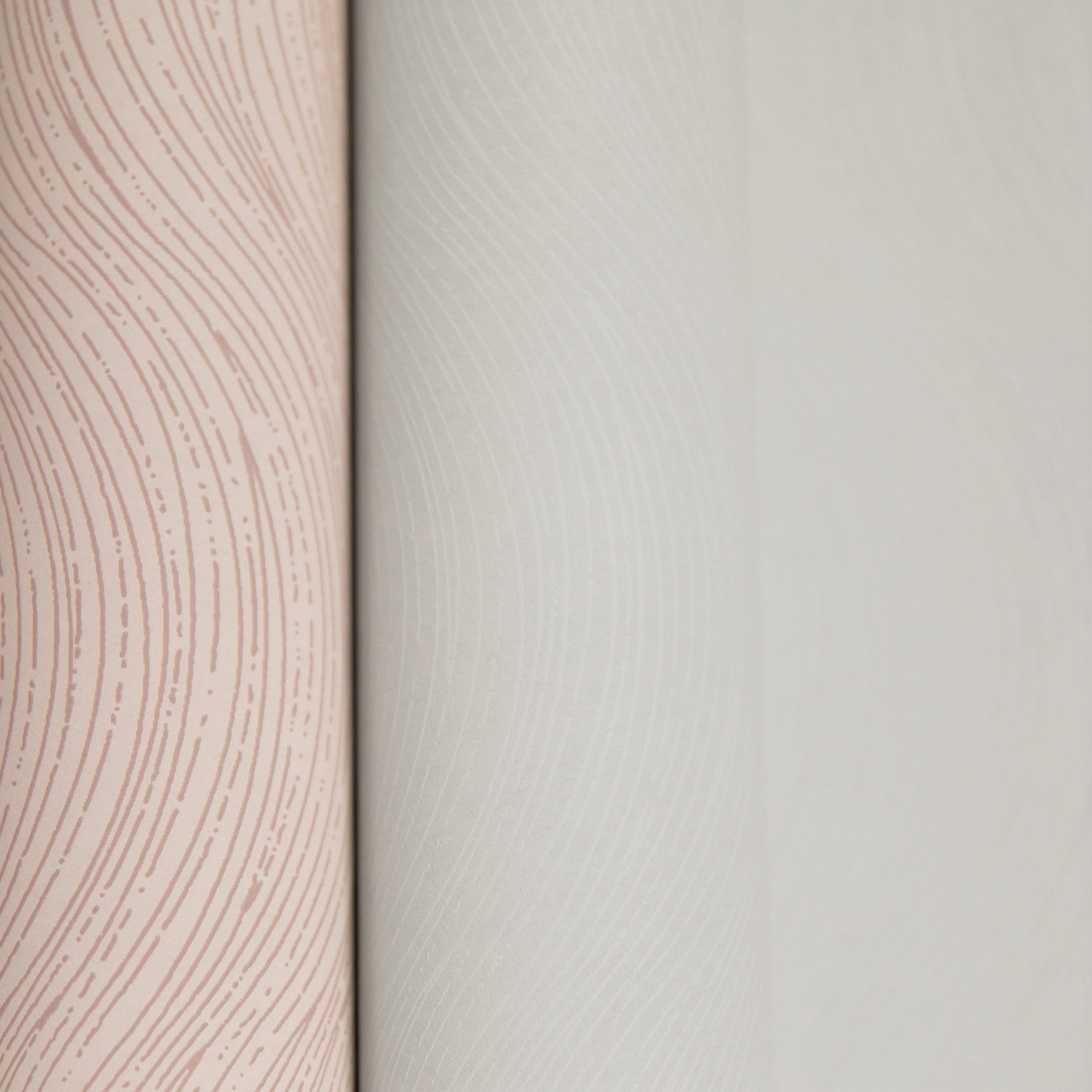 Hohenberger Vliestapete Chalk Ripple Silver 65518