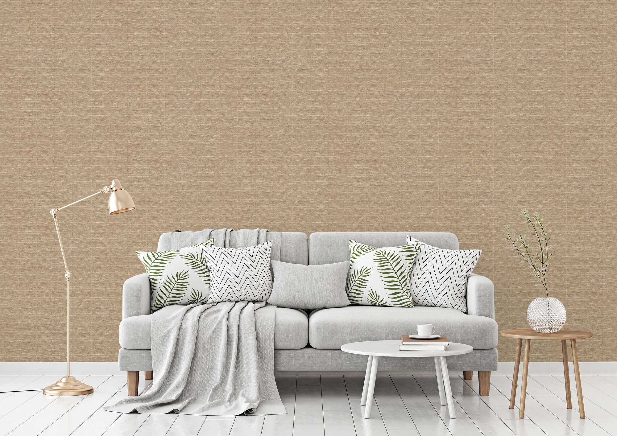 AS Vliestapete #Hygge Strukturtapete Braun 385971