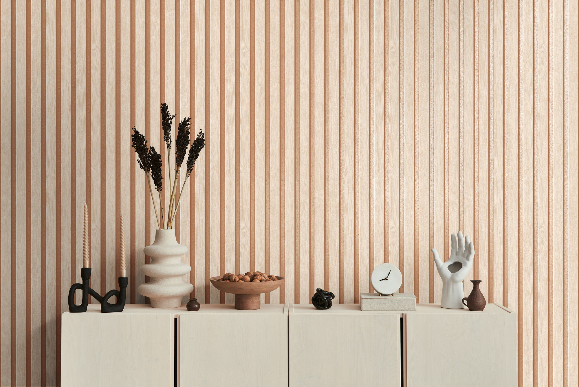 AS Vliestapete Hygge 3 Holzoptik Beige 786652