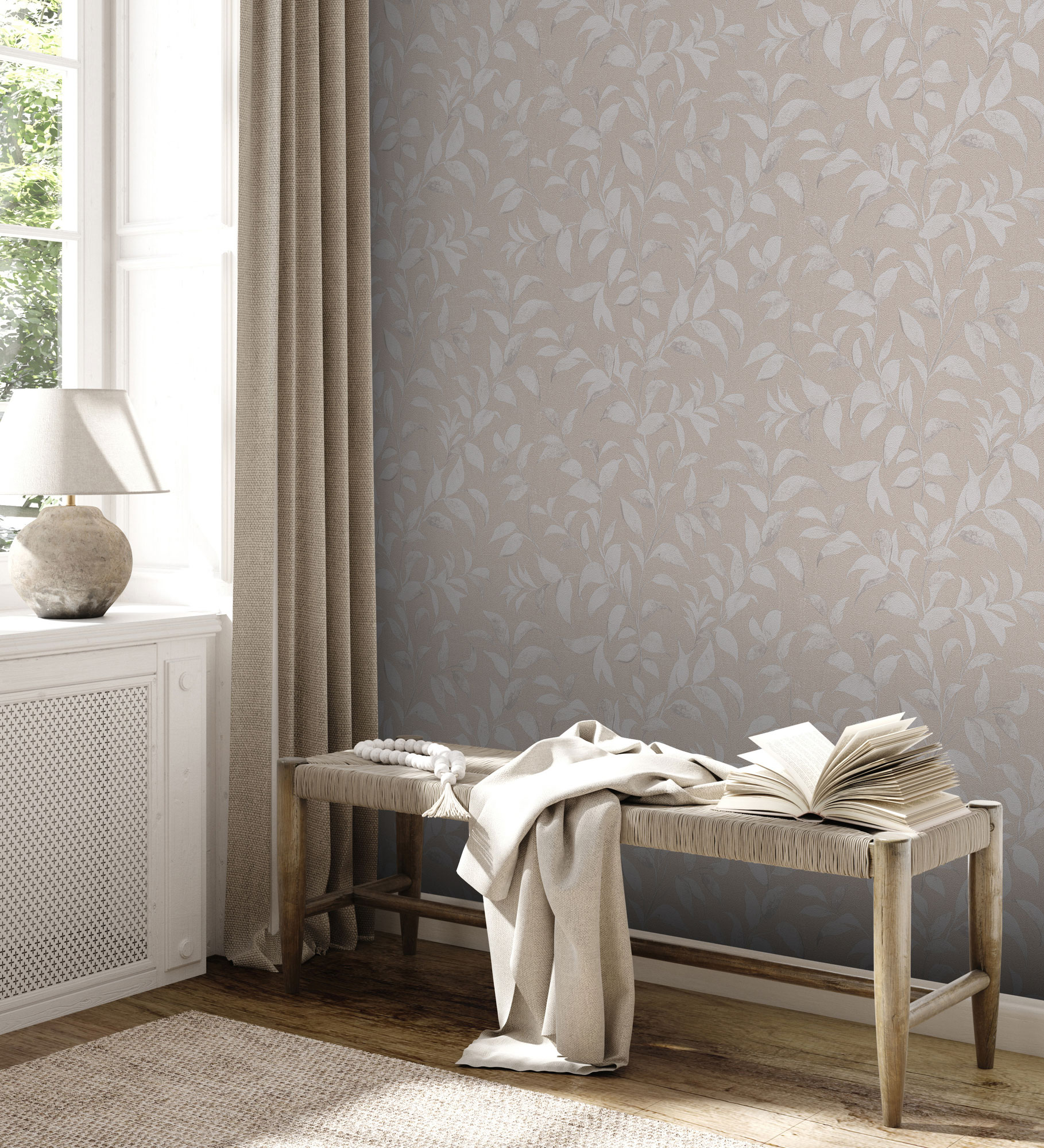 Livingwalls Vliestapete Premium Wall 2 Floral 389626