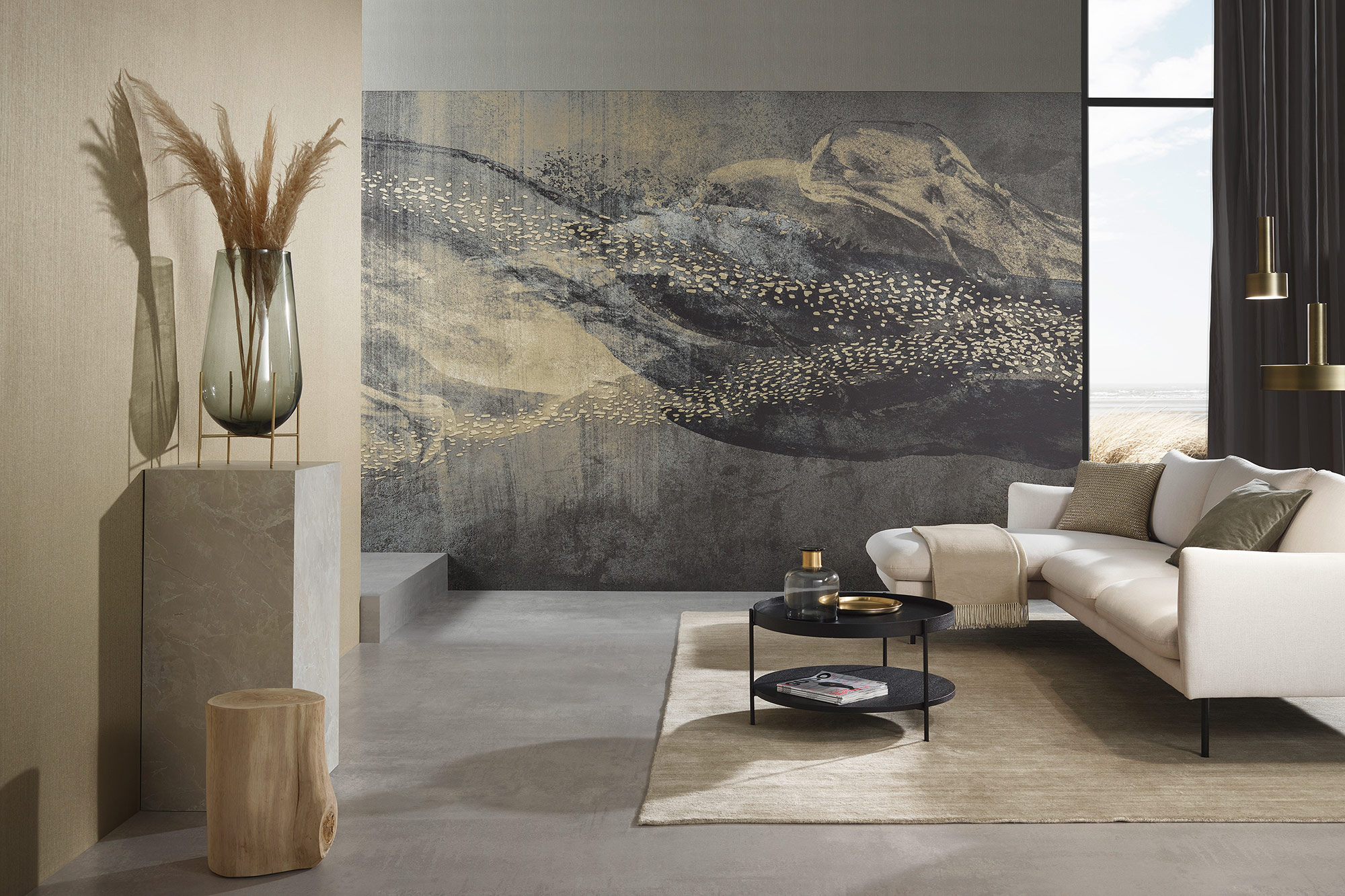 Erismann Fototapete GMK Art Edition Deep Sea gold 223710