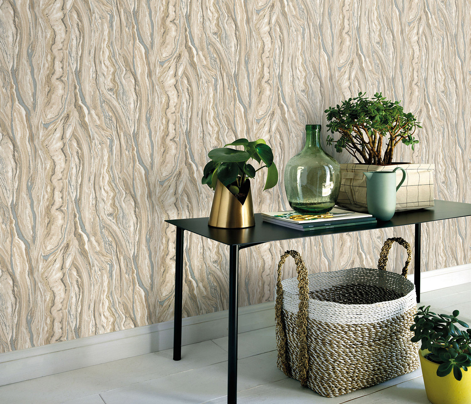 Erismann Vliestapete Elle beige 1014902