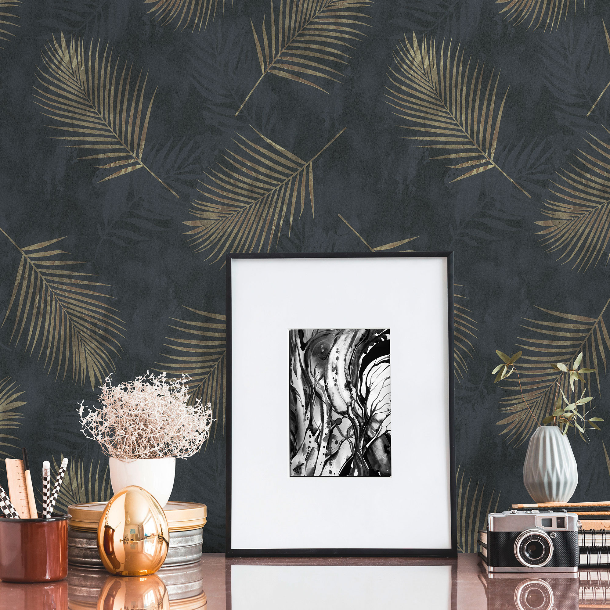 Erismann Vliestapete GMK Fashion for Walls schwarz 257940