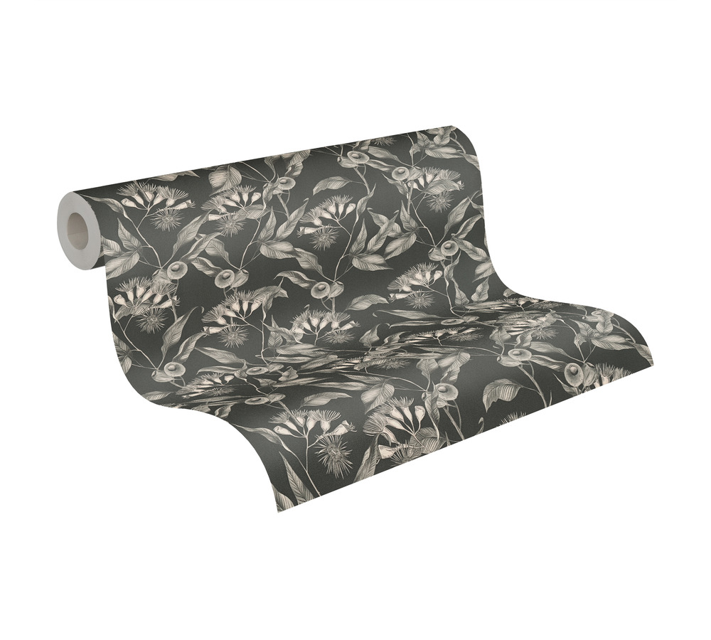 Livingwalls Vliestapete Drawn Into Nature Blätter 394302