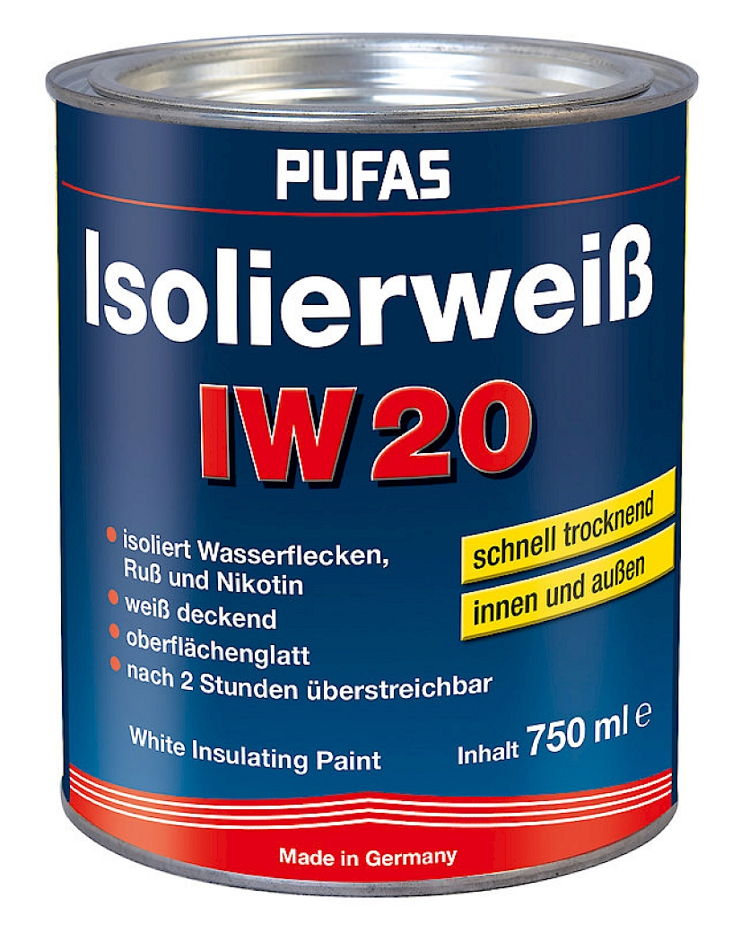 PUFAS Isolierweiß IW20 | 750 ml