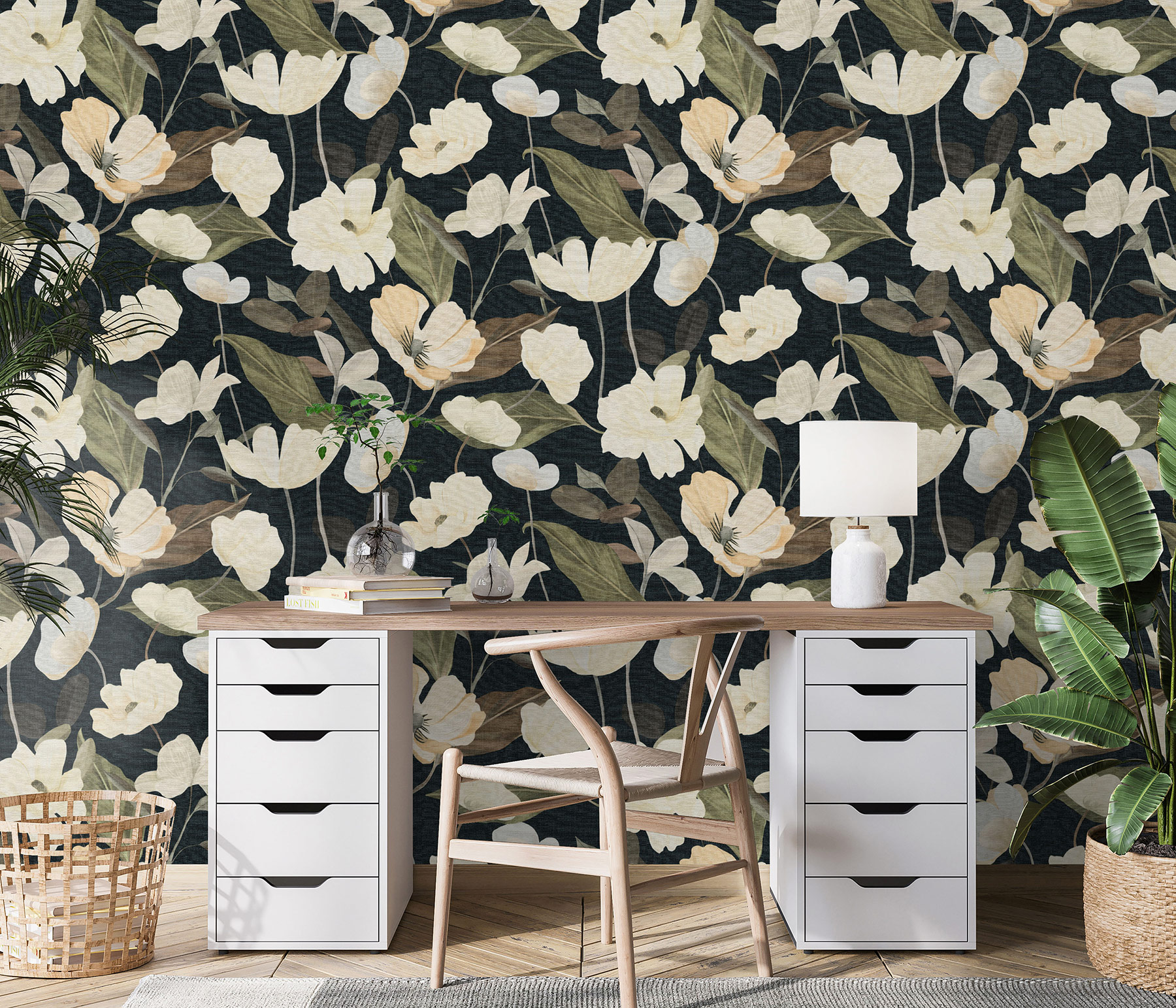 Erismann Vliestapete Secret Garden Blumentapete 1050815