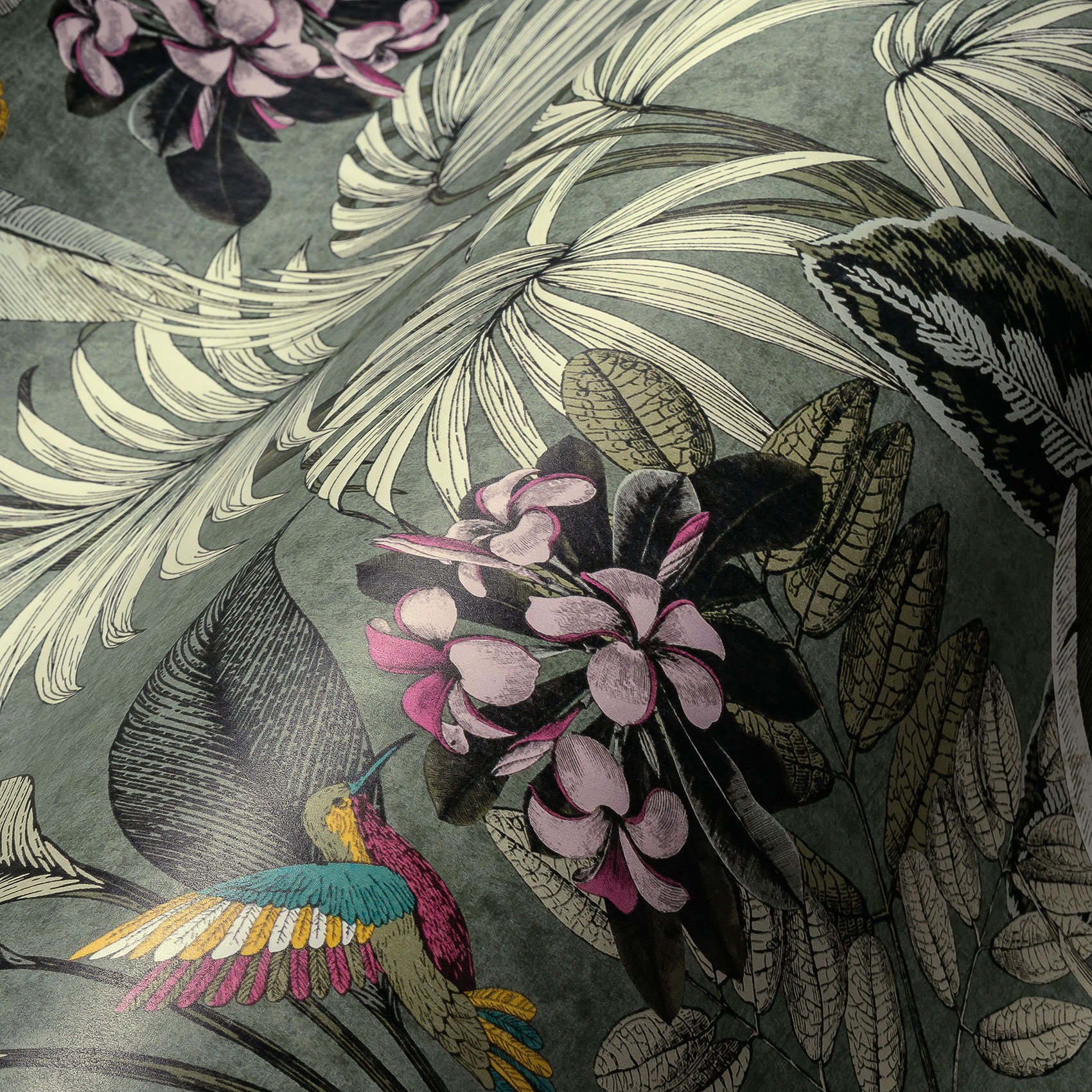 AS Vliestapete PintWalls Tiertapete Grün 387382