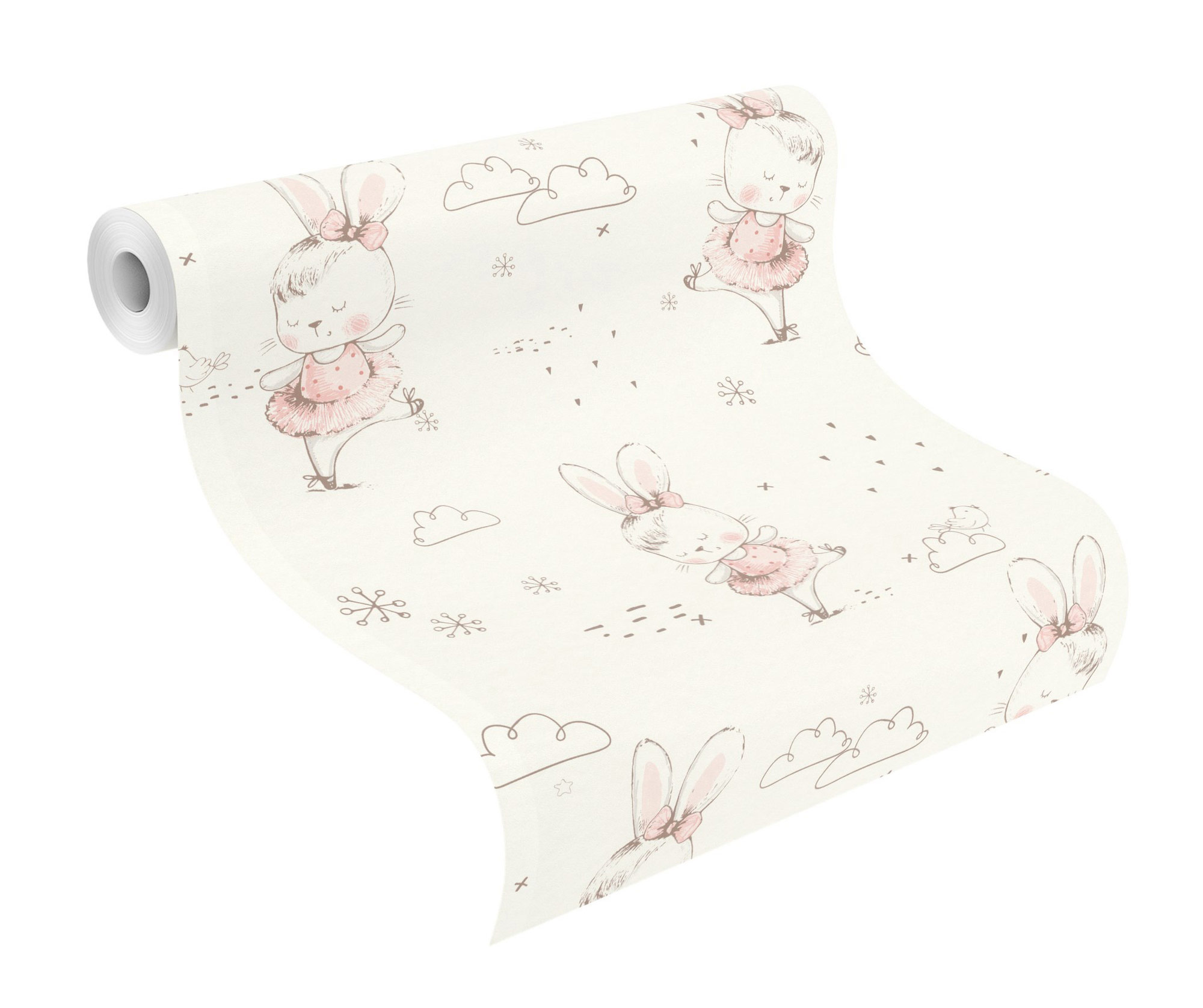 Rasch Vliestapete Kids Word 2 Pink 301656