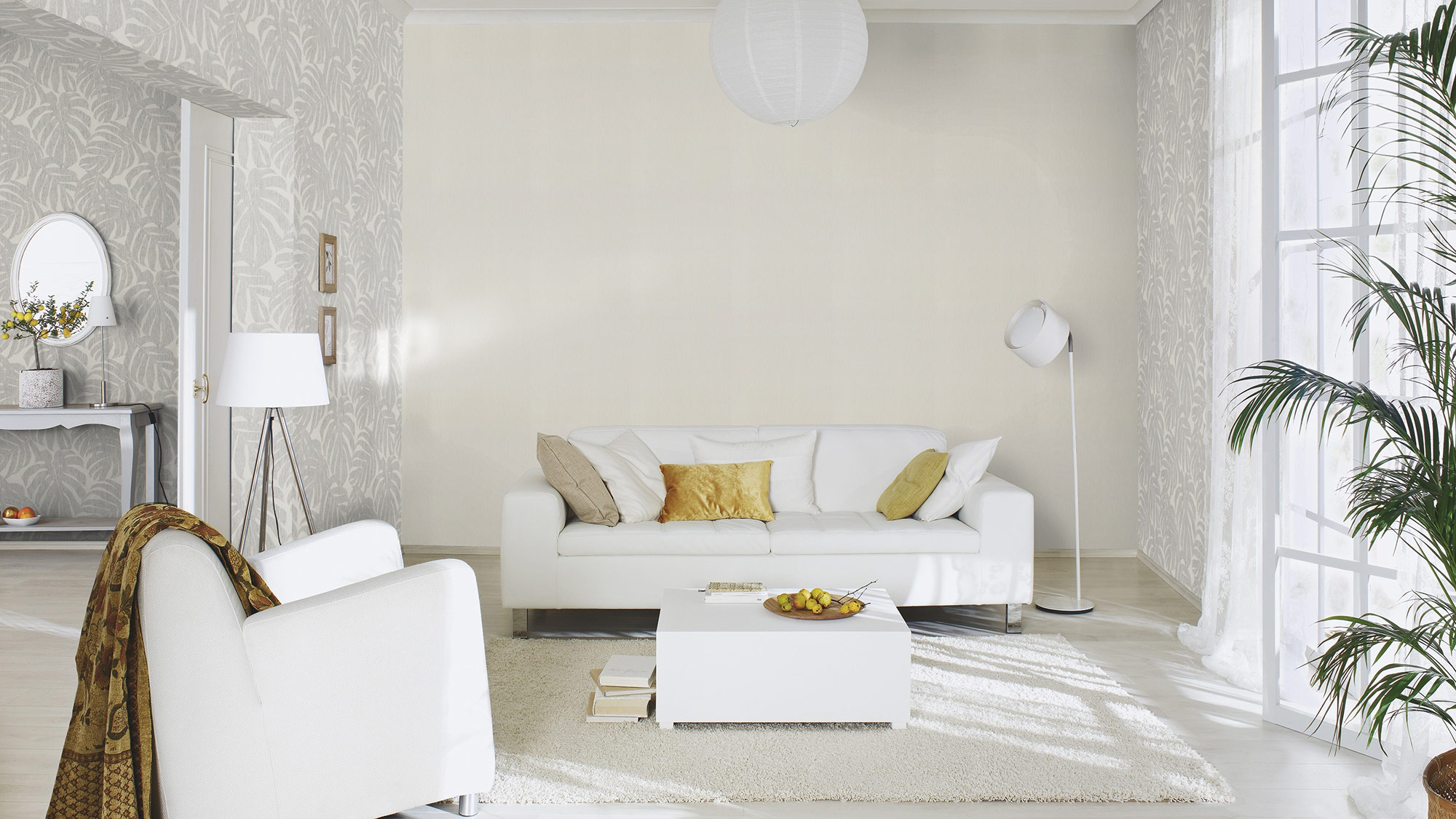 Rasch Vliestapete Welcome Home Grau-Mittelgrau 653137