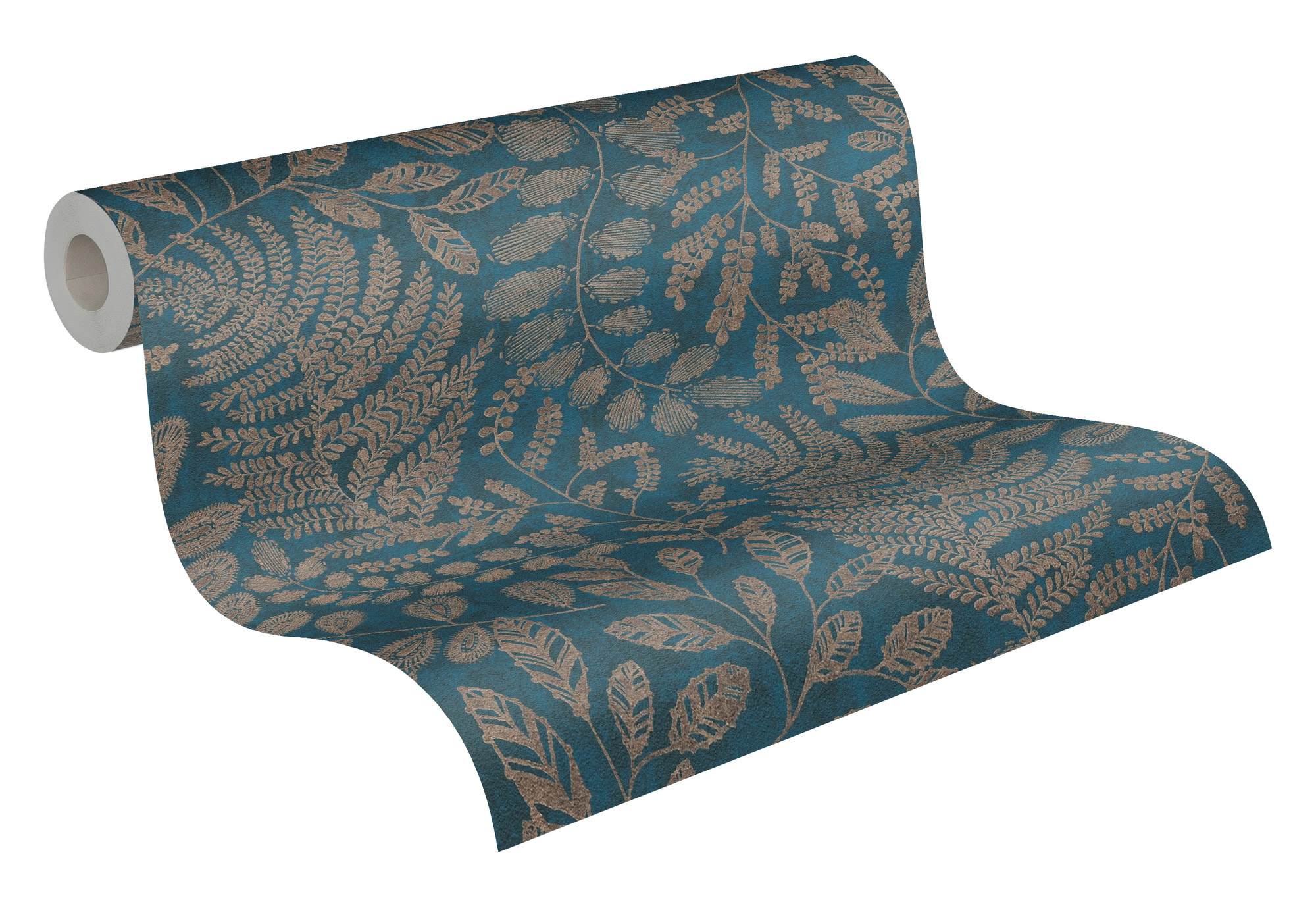 AS Vliestapete The BOS blau Blumentapete 388304