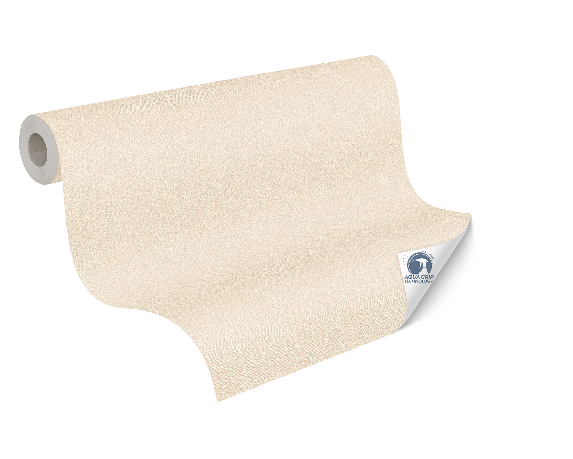 AS Vliestapete Cosiness Designdrop 2 Unitapete Beige 792843