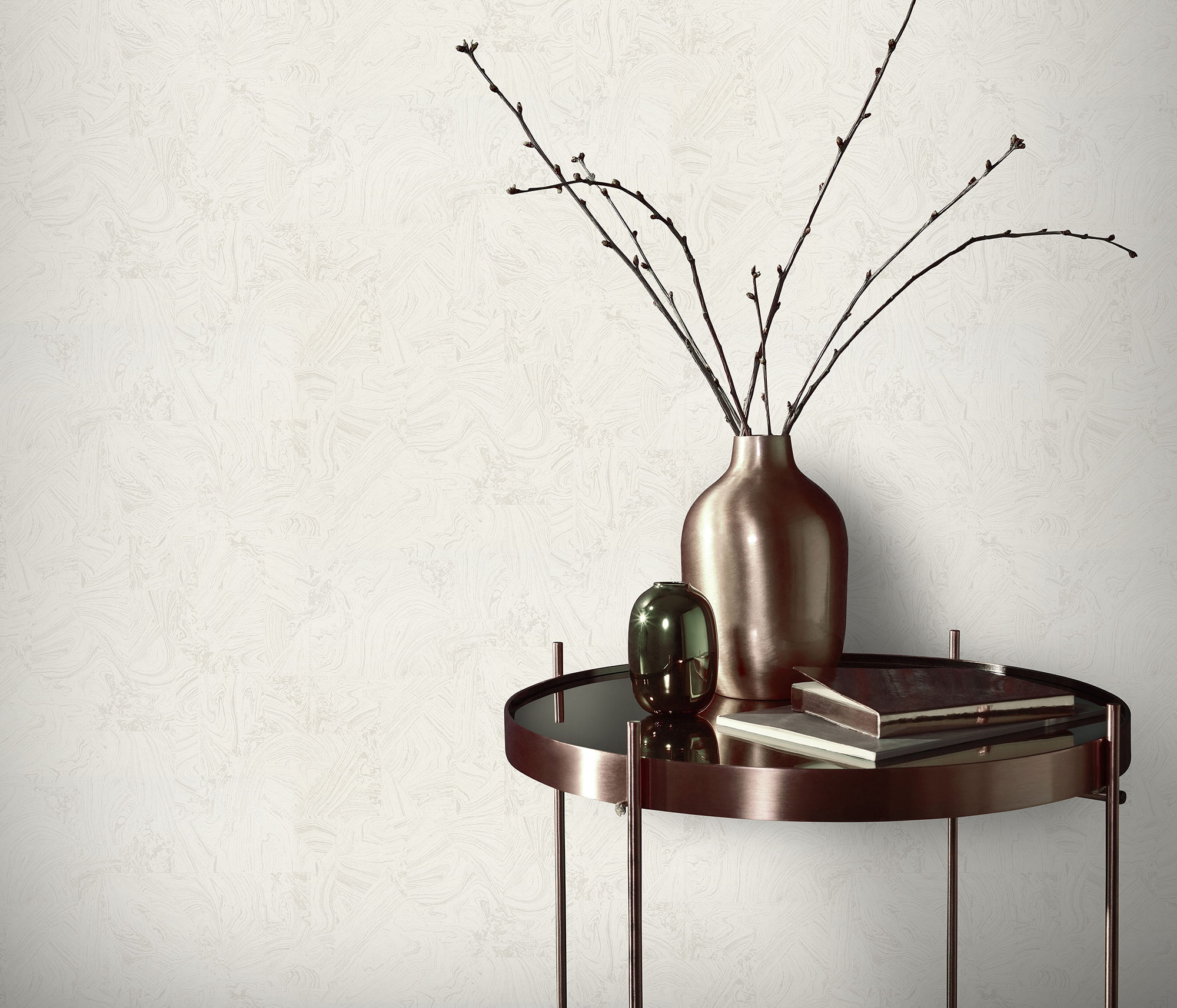 Erismann Vliestapete Melissa 4Earth weiß 1035801