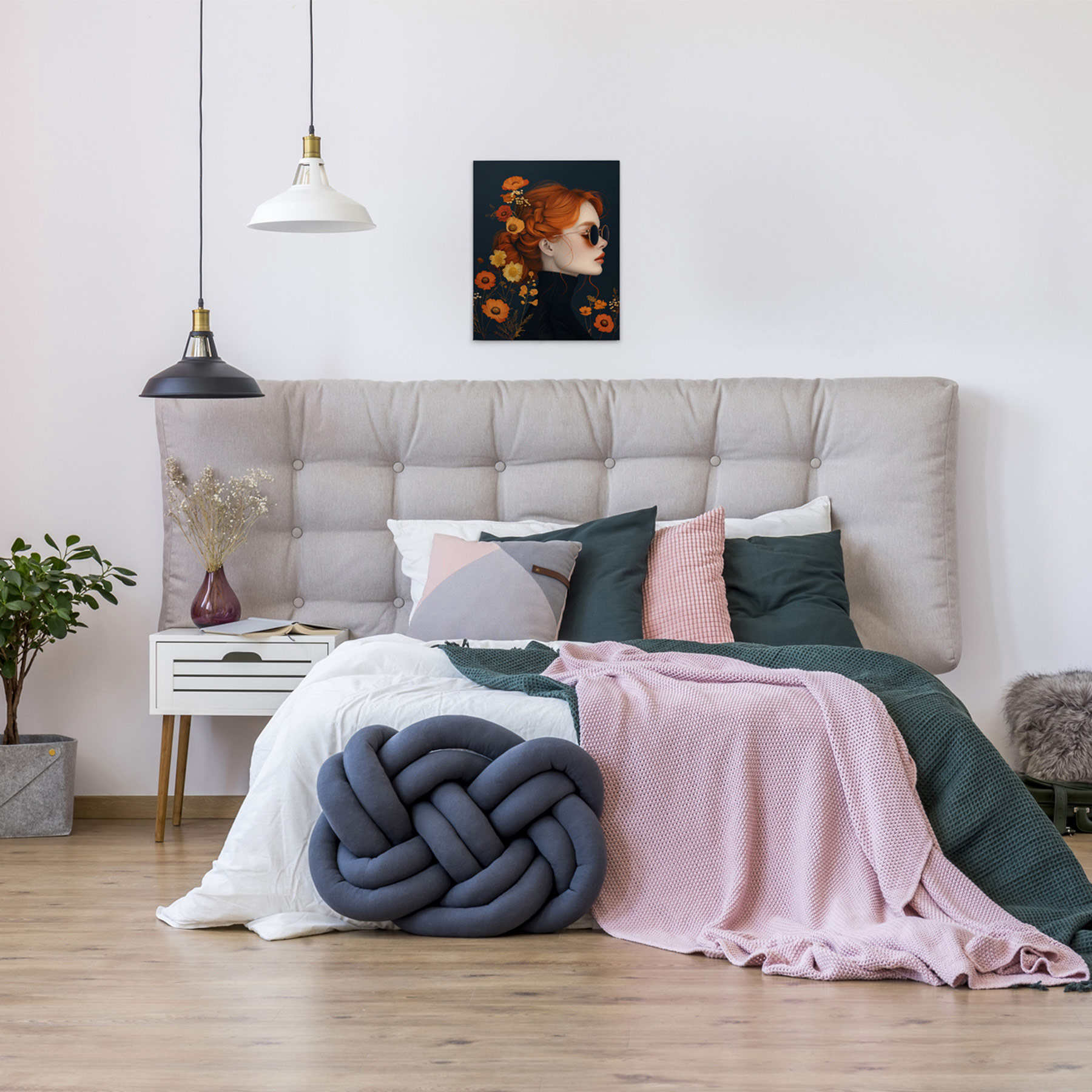 AS Leinwandbild Beatnik Girl DD133362