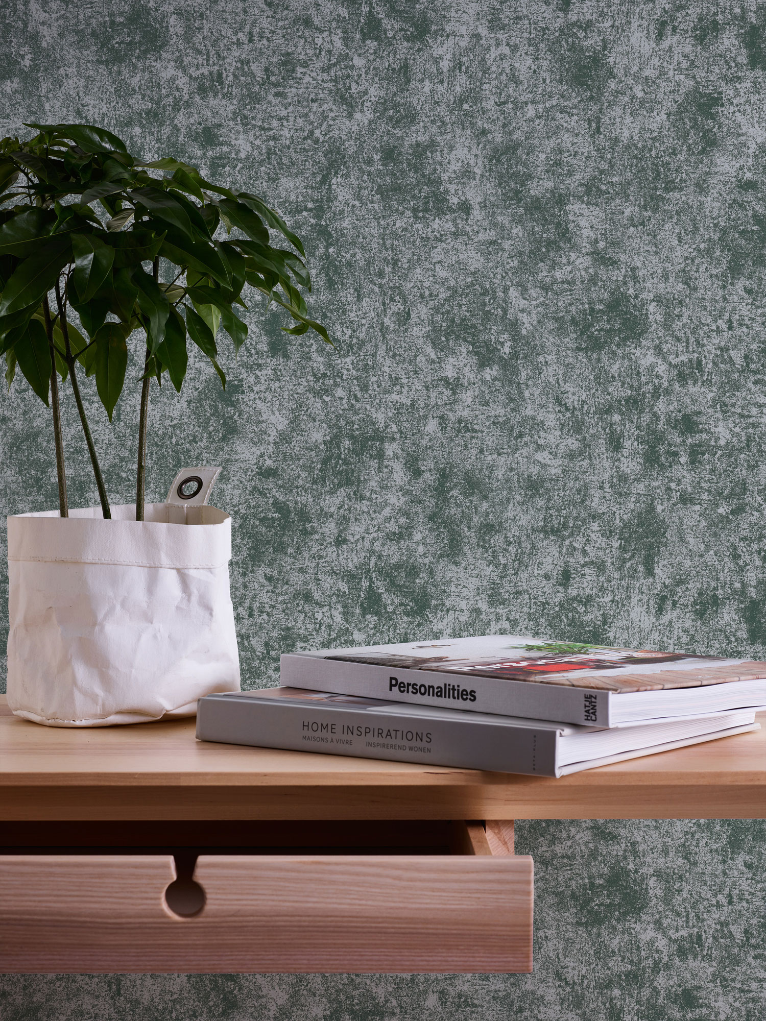 Livingwalls Vliestapete Premium Wall 2 einfarbig 389702