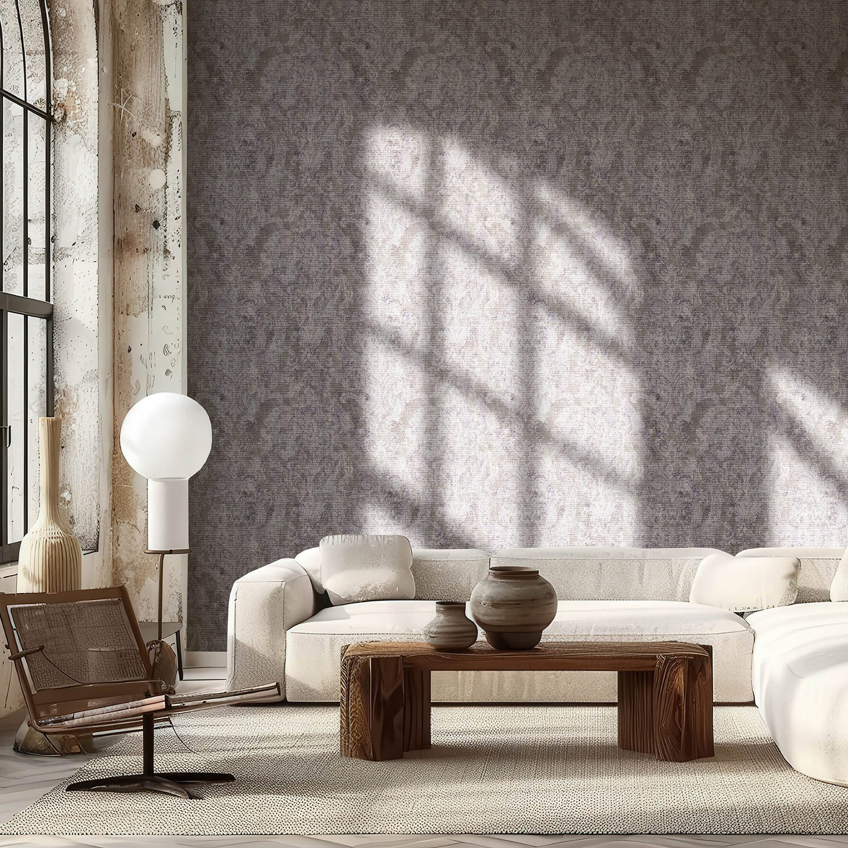 Hohenberger Vliestapete Cerra Fleur Dark Linen 81426