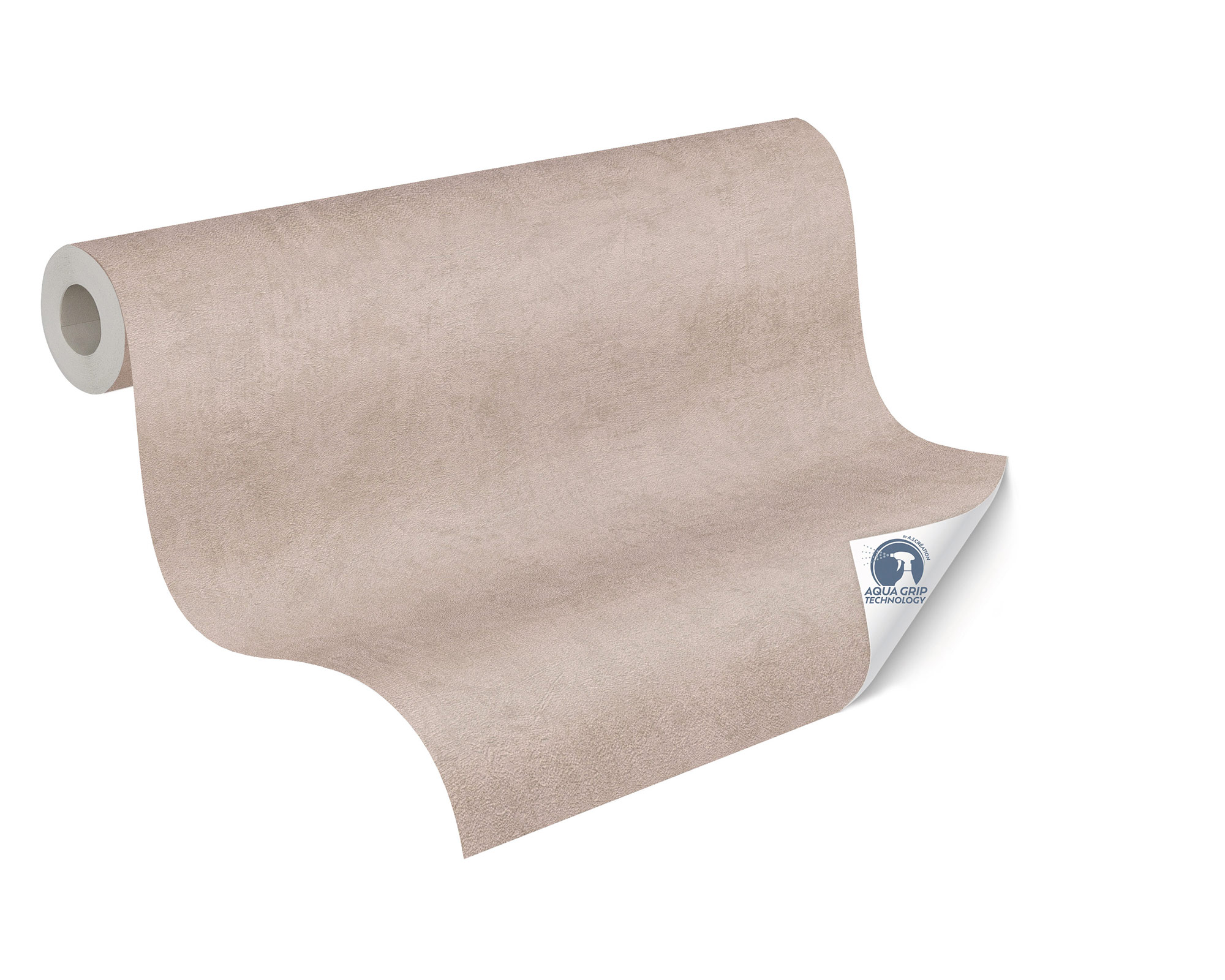 AS Vliestapete Cosiness Designdrop 2 Uni Braun 793157