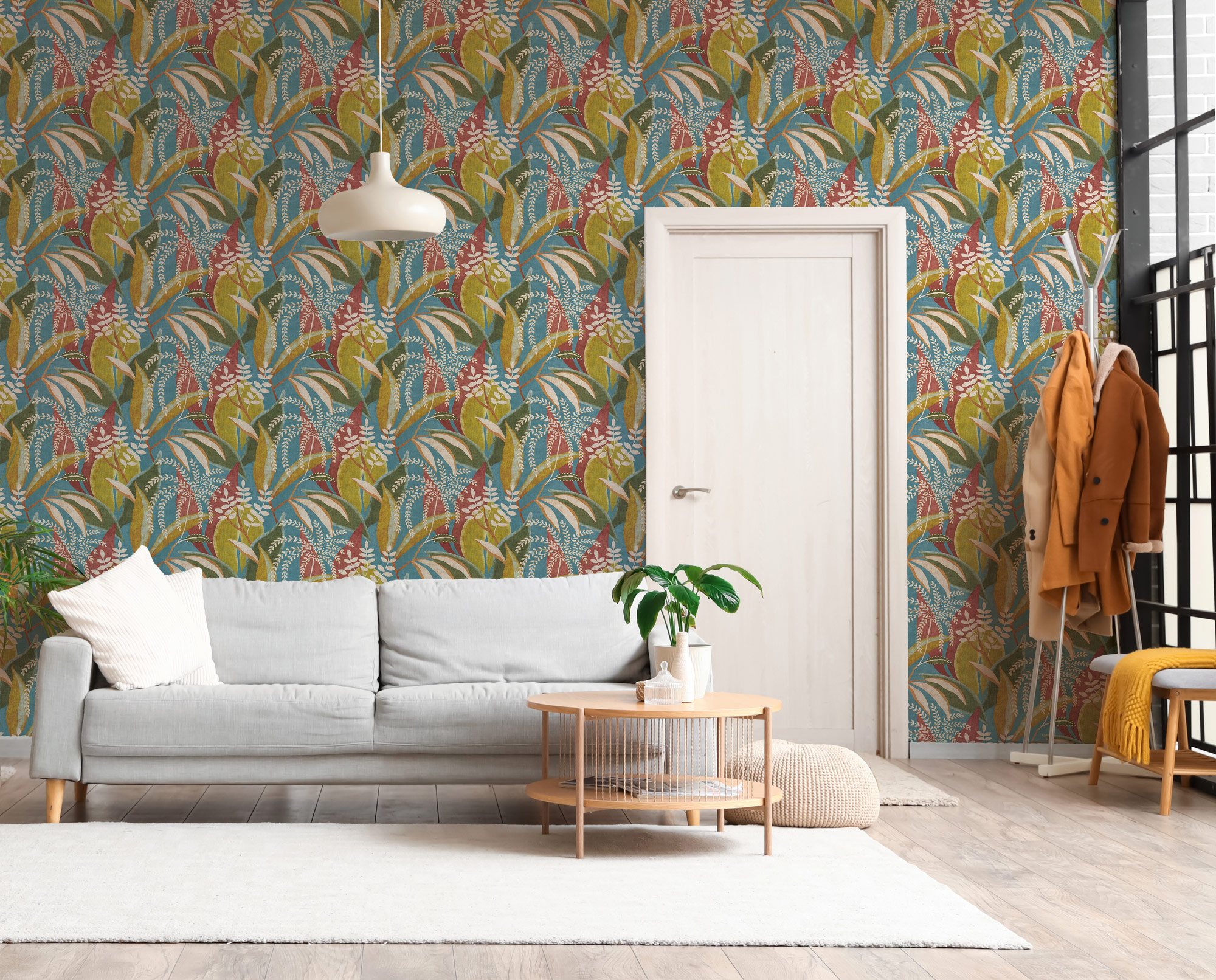 AS Vliestapete PintWalls 3 Floral Blau 791863