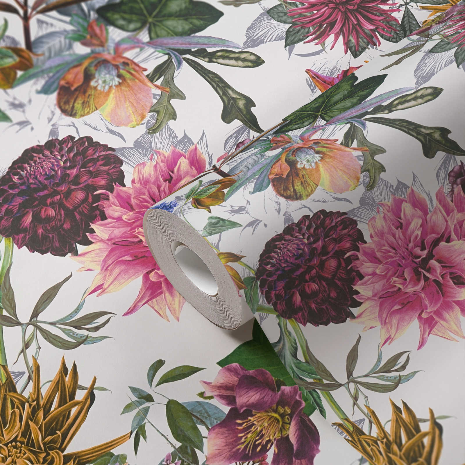 AS Création Vliestapete Dream Flowery Floral 381754