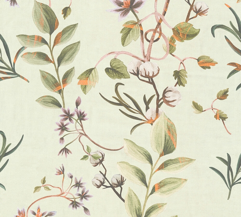 AS Vliestapete Anna d'Andrea Floral Grün 782121