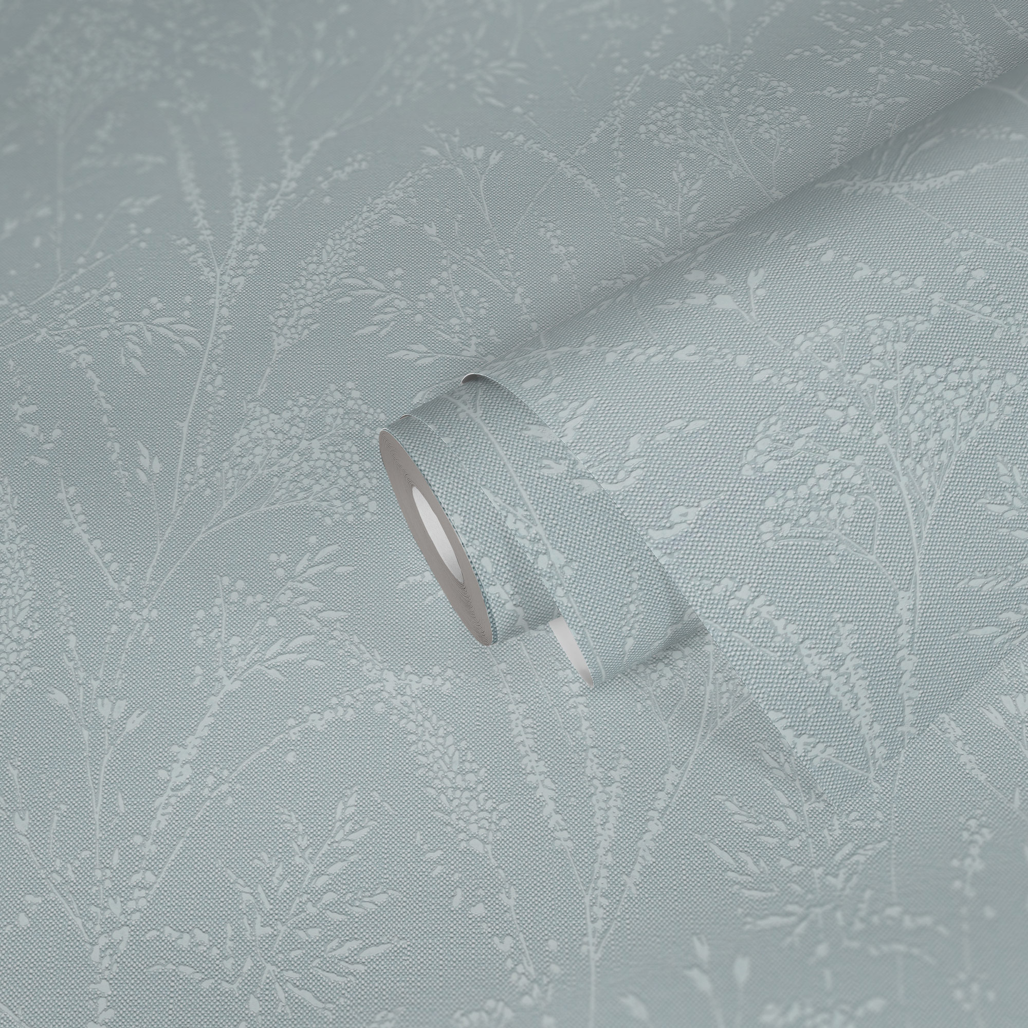 AS Vliestapete Pure Elegance Äste Hellblau 397664