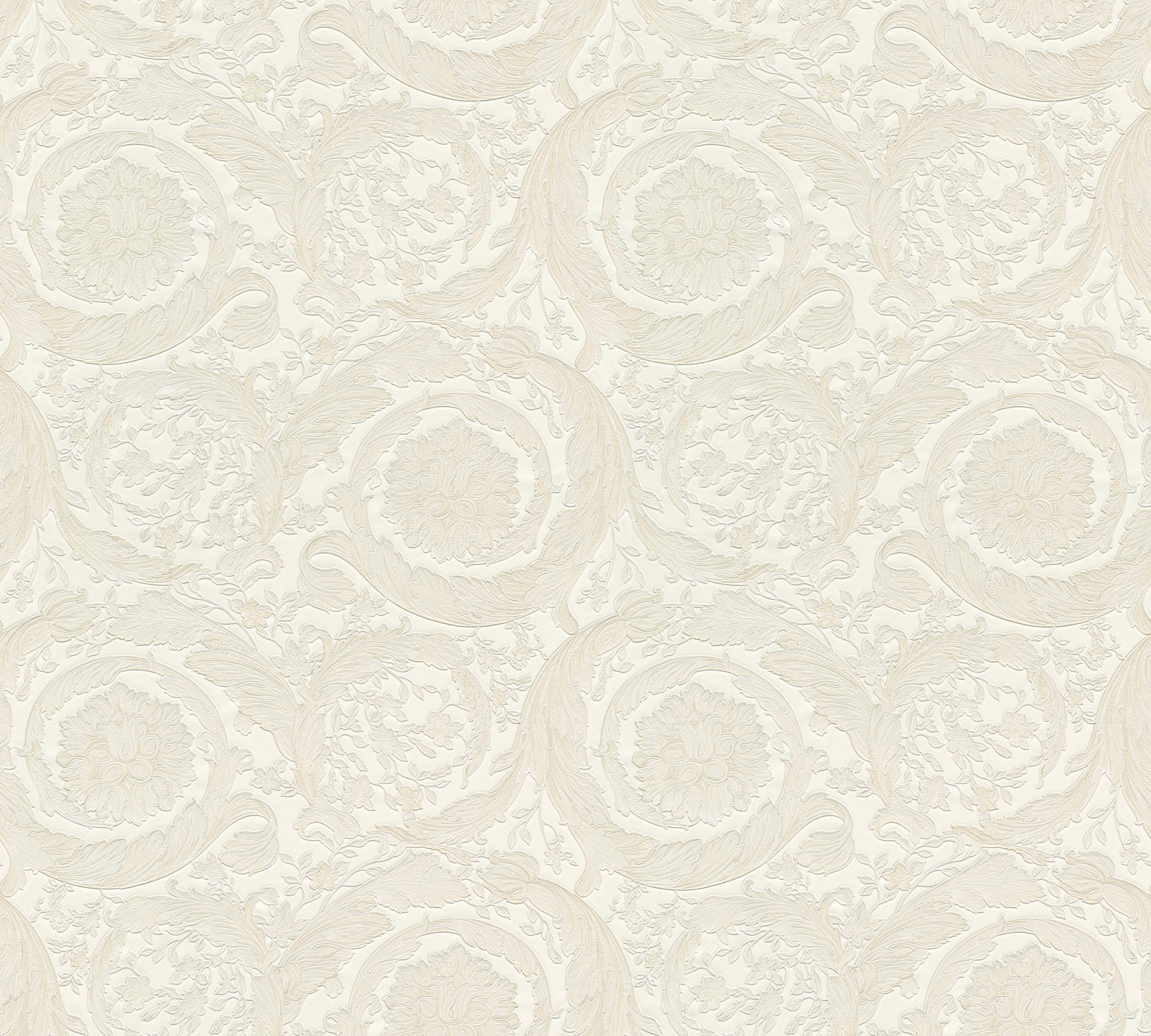 AS Vliestapete Versace 6 Barock Tapete Creme 935832