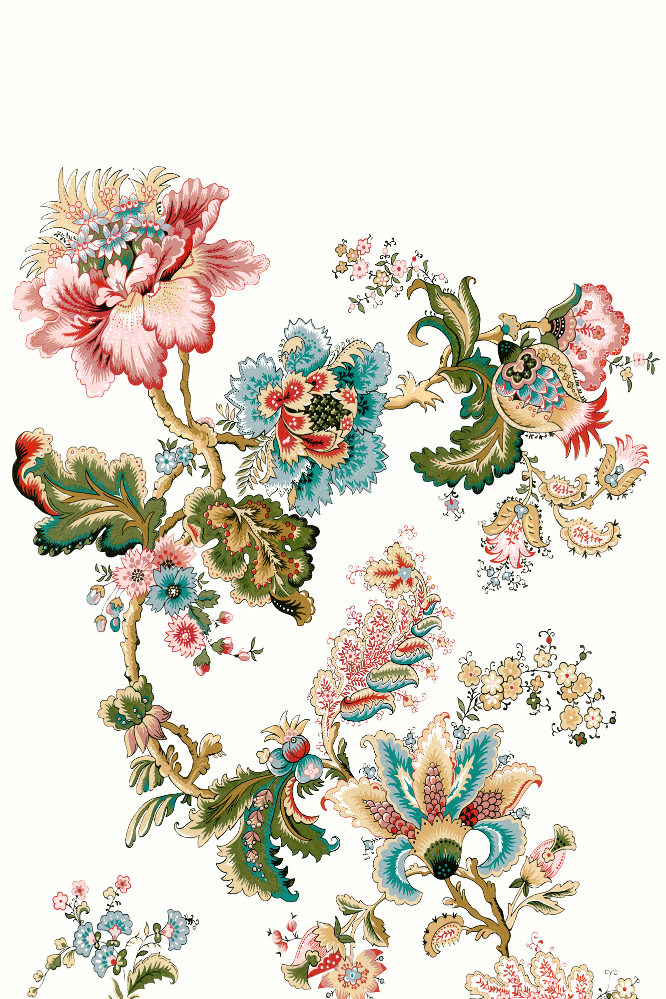 Rasch Fototapete Sophia Blumenranke 711837 Rasch Fototapete Sophia Blumenranke 711837