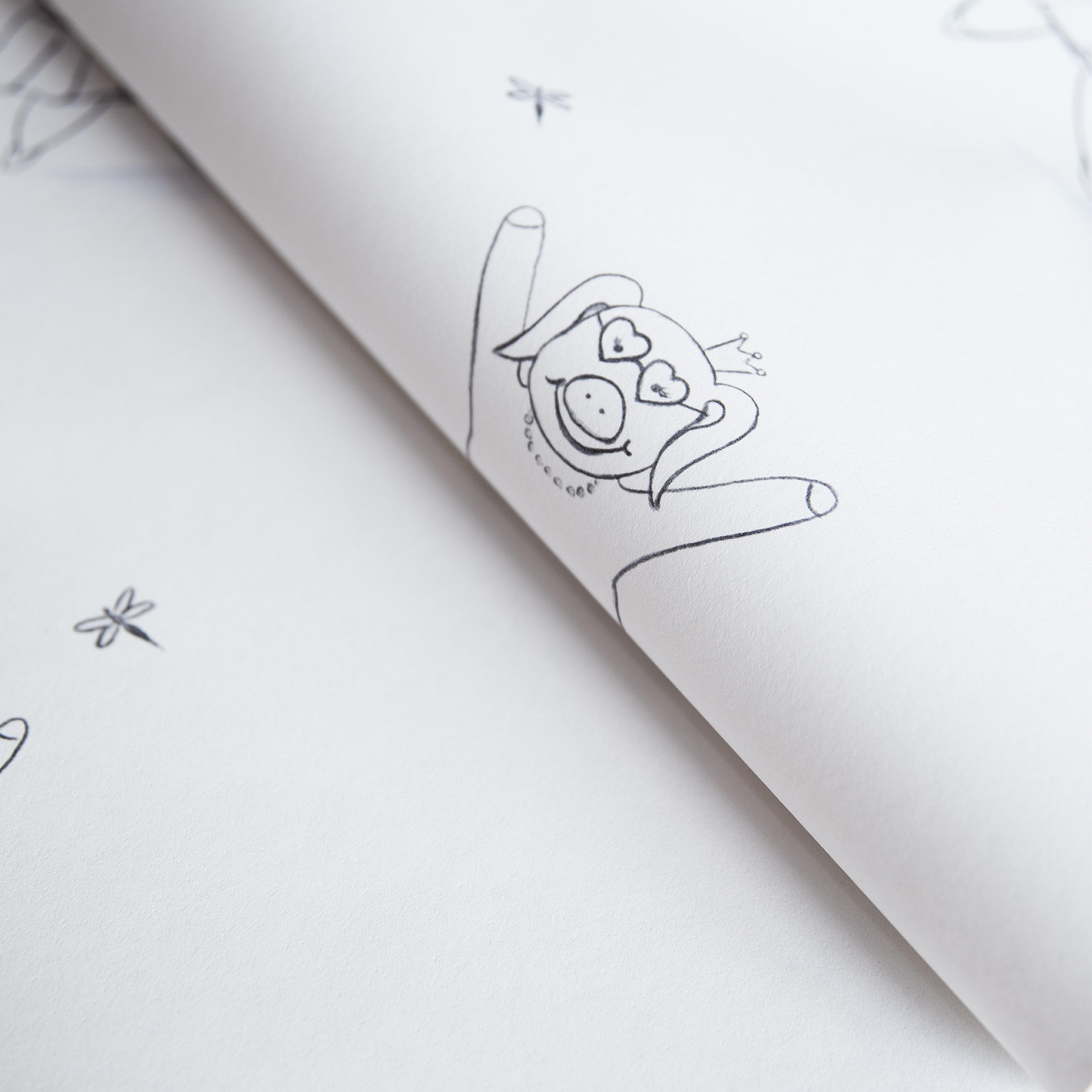 Hohenberger Vliestapete Happy Inner Child Happy Piggy 18281