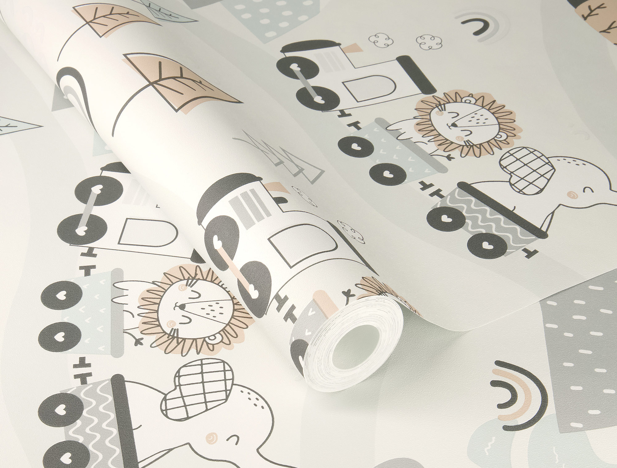 Rasch Vliestapete Kids Word 2 Beige 302332