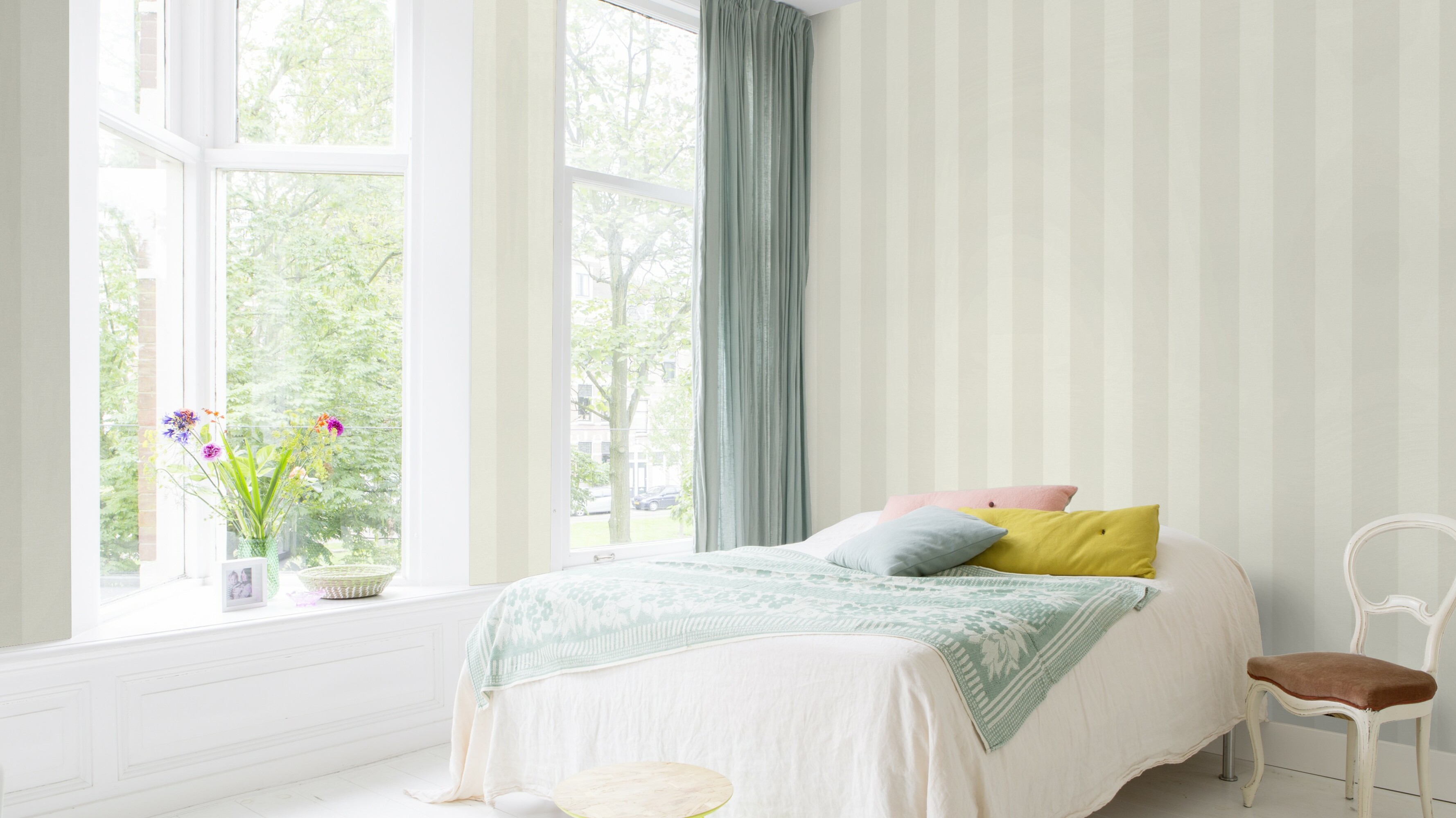 Rasch Vliestapete Color Your Life Blockstreifen 633467