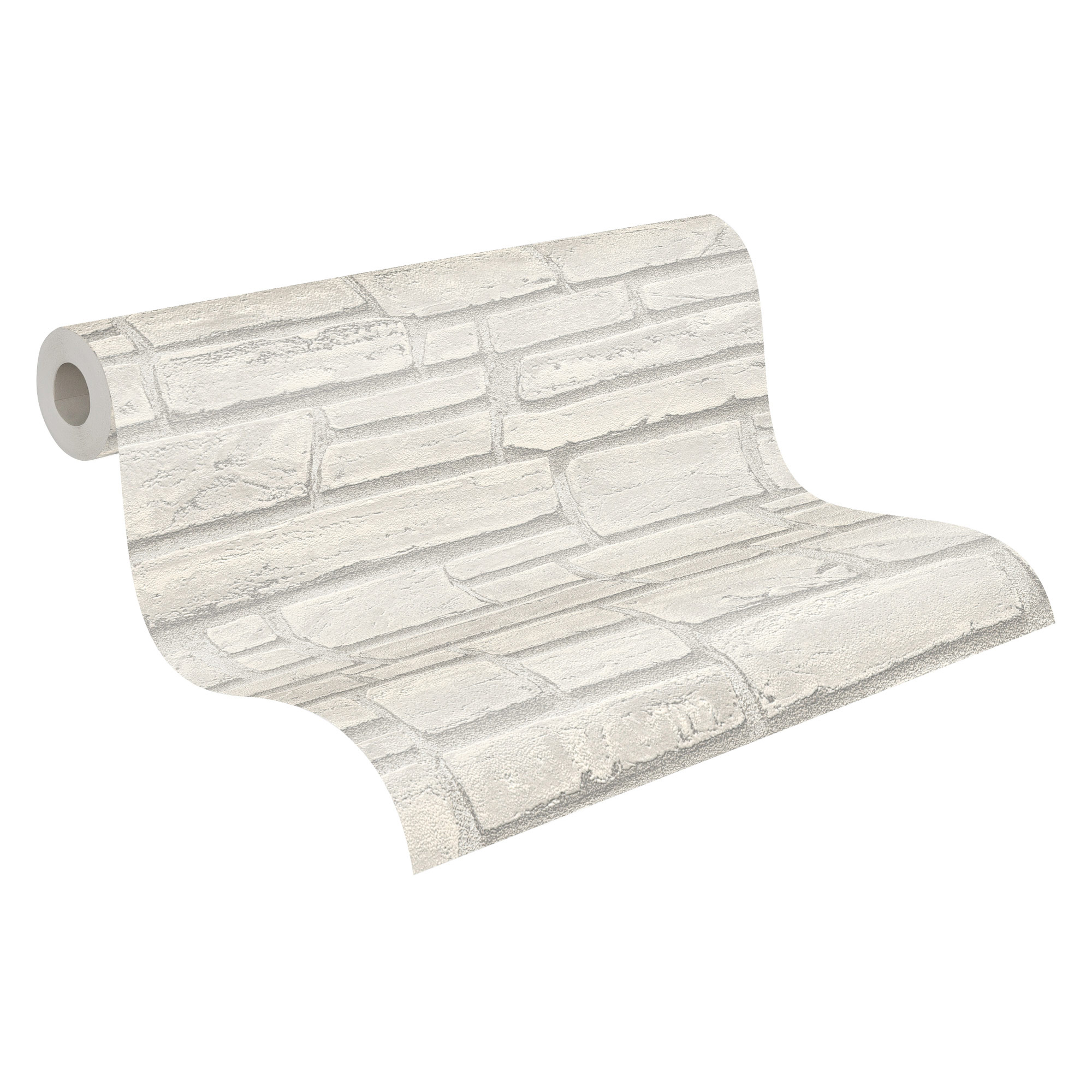 AS Vliestapete Elements 2 Steintapete Weiß 662316